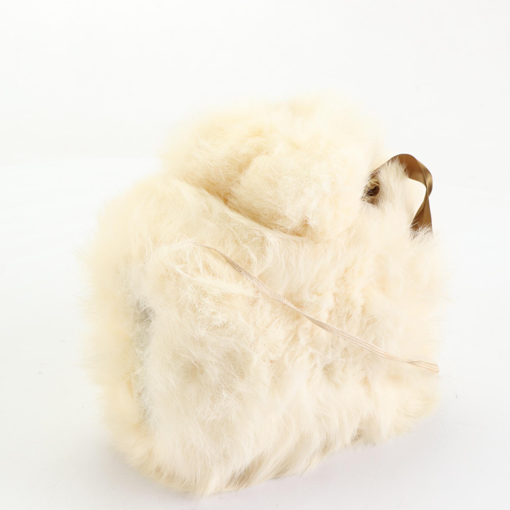 Girls' Rabbit Fur Muff
