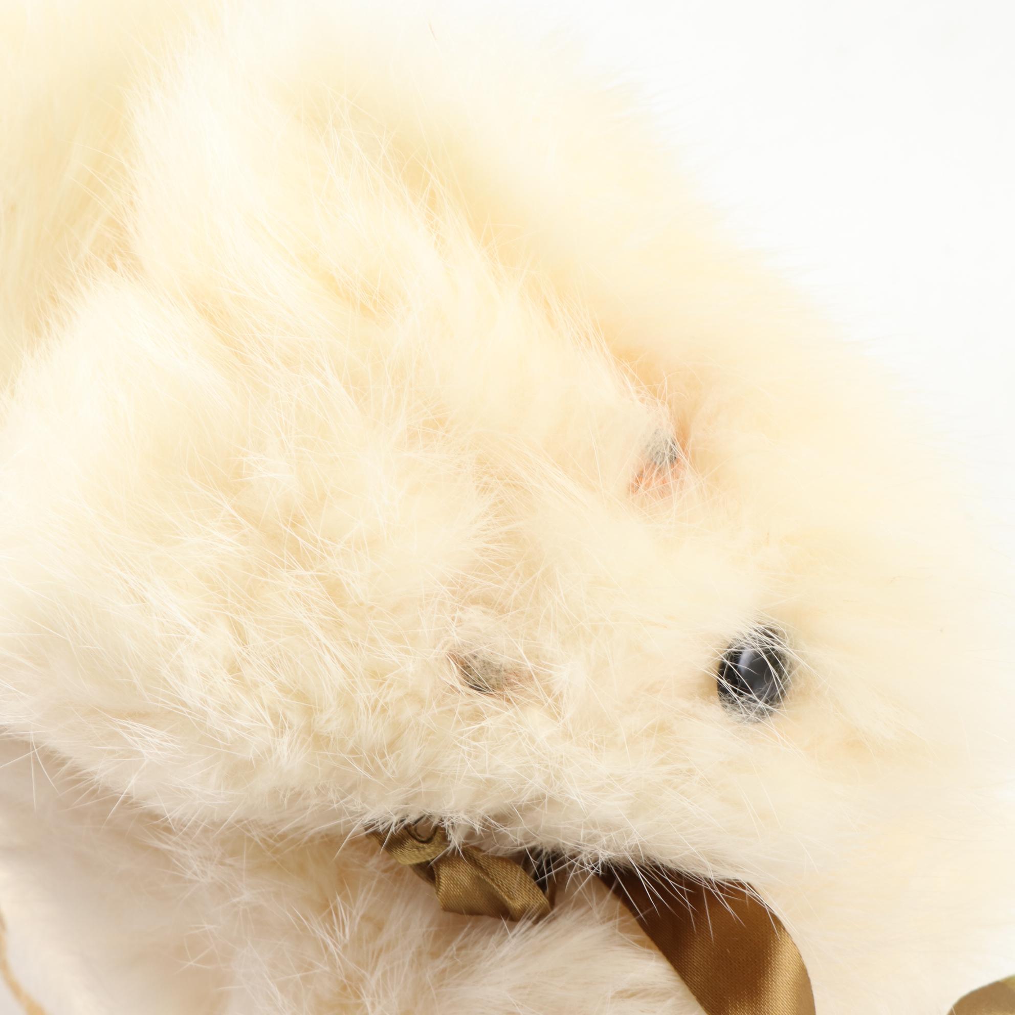 Girls' Rabbit Fur Muff