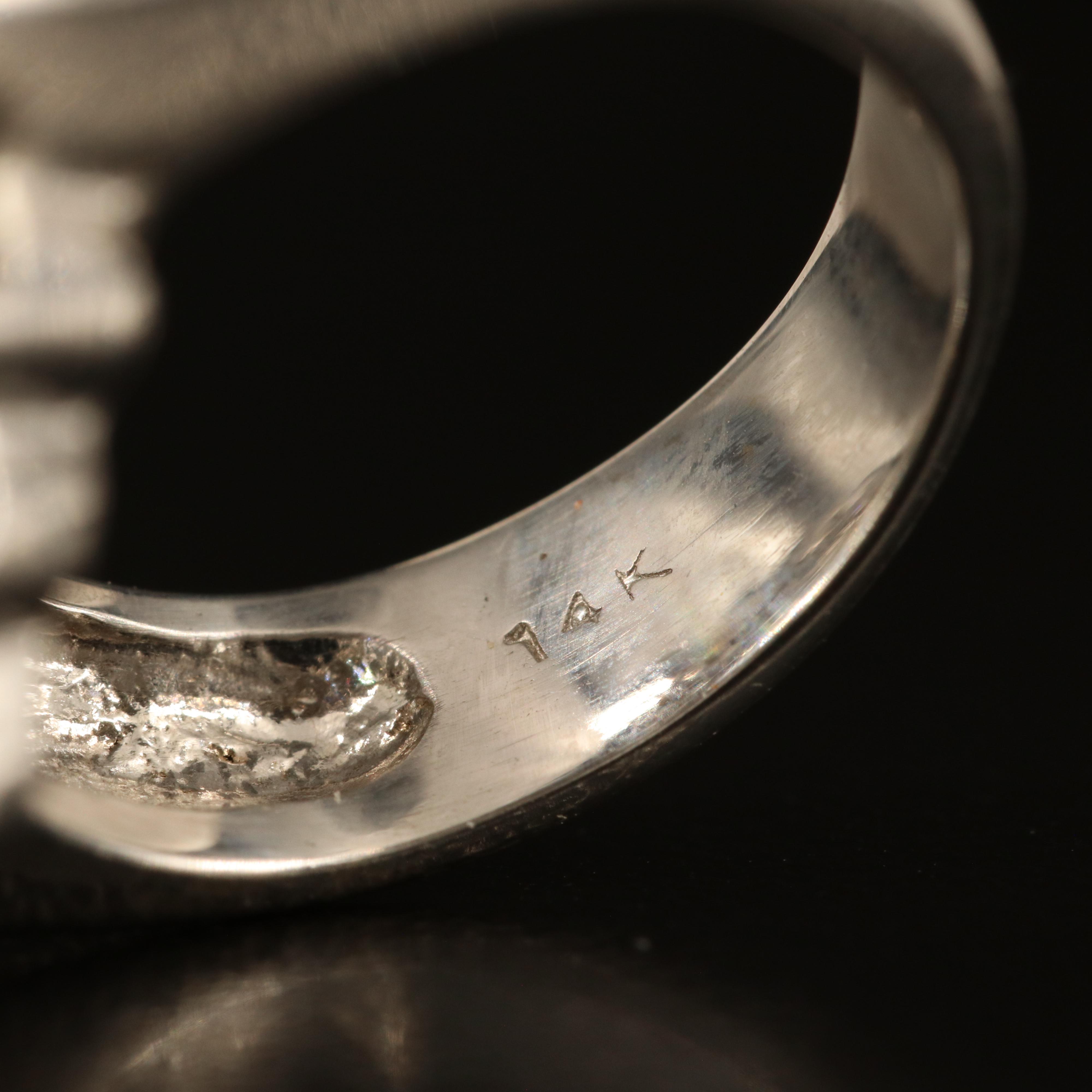 14K 10.20 CT Aquamarine and 3.06 CTW Diamond Ring