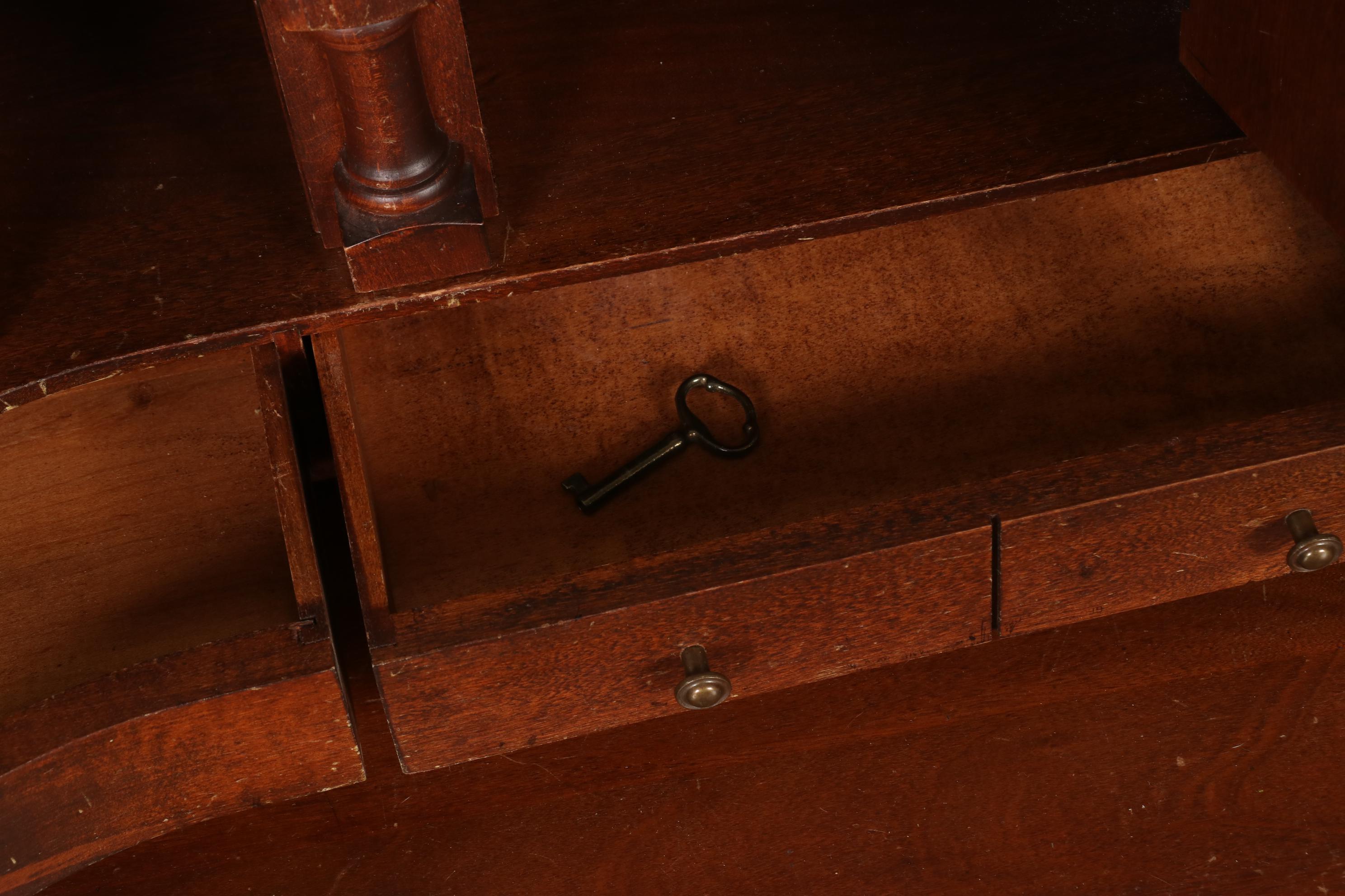 Chippendale Style Mahogany Slant-Front Desk
