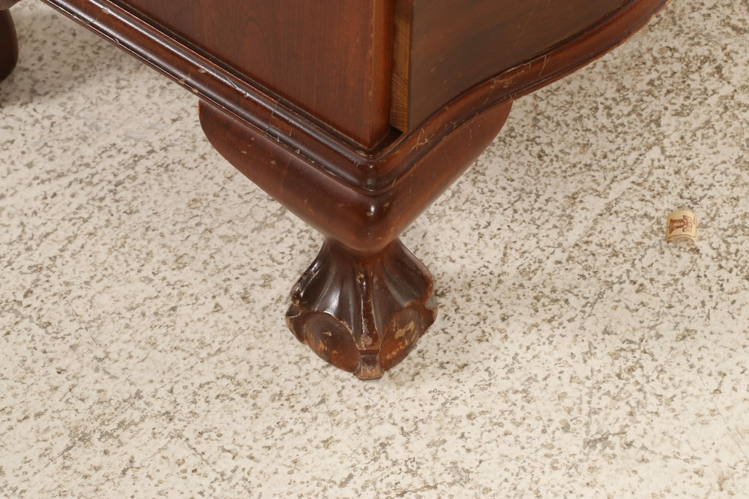 Chippendale Style Mahogany Slant-Front Desk