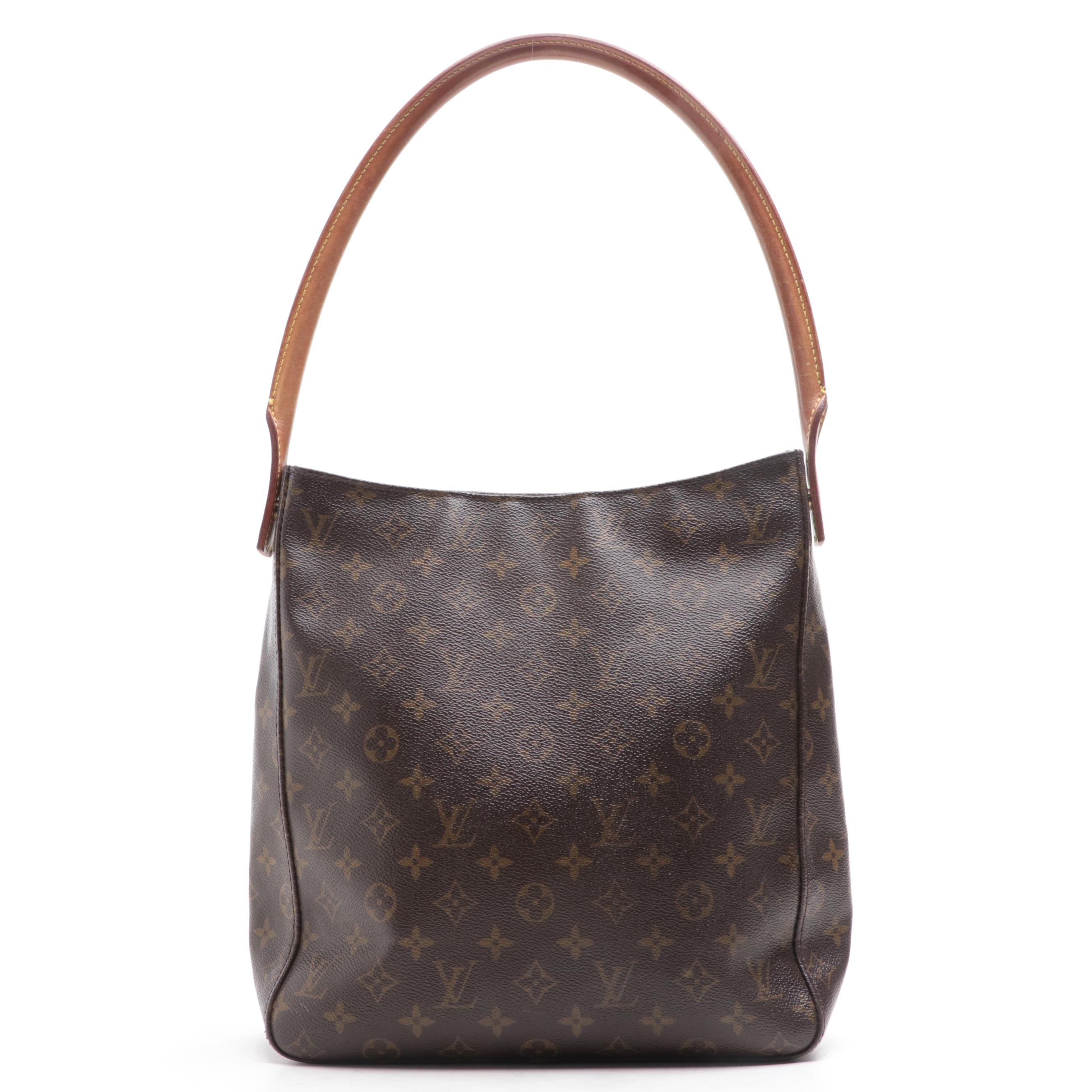 Louis Vuitton Looping GM Bag in Monogram Canvas and Vachetta Leather