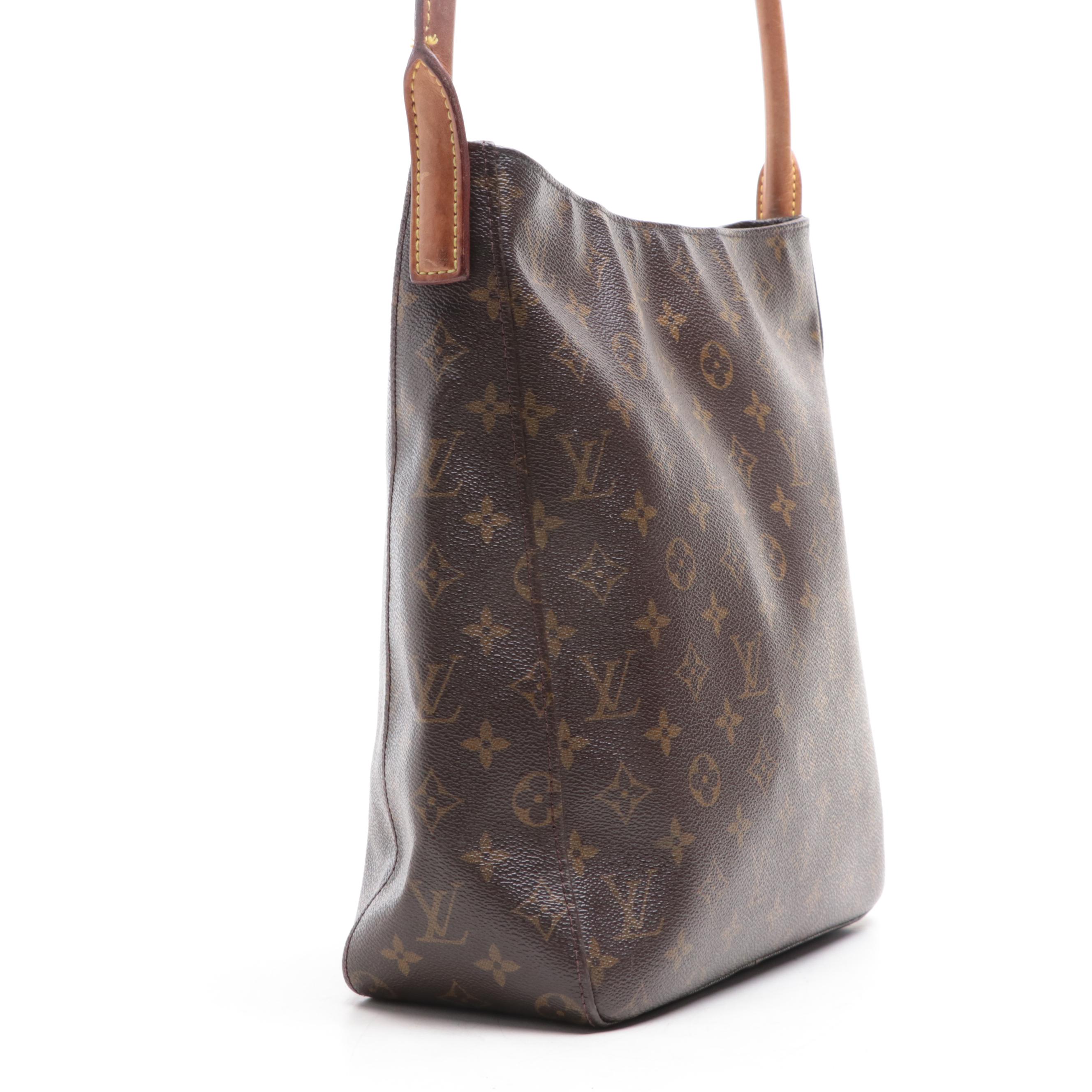 Louis Vuitton Looping GM Bag in Monogram Canvas and Vachetta Leather