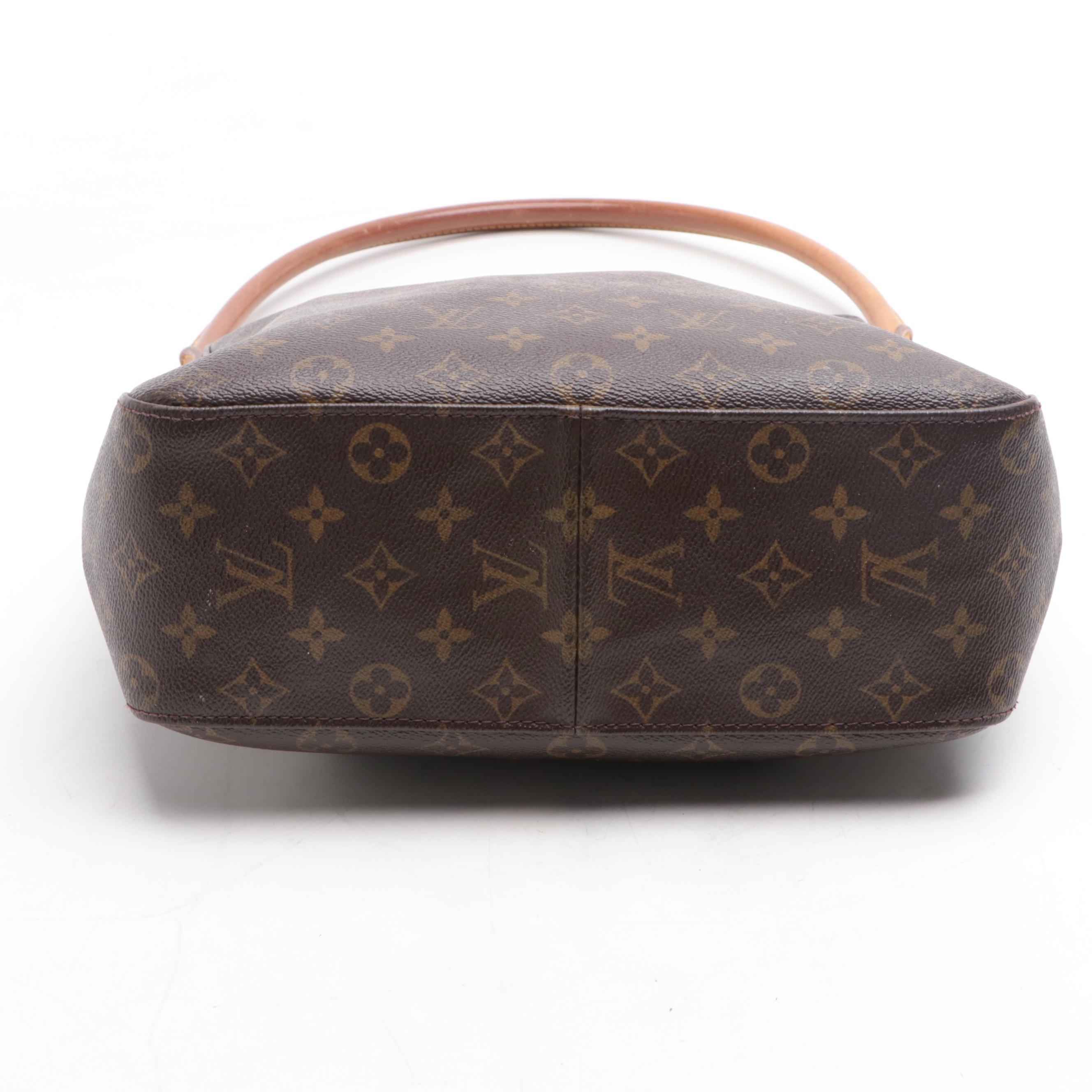 Louis Vuitton Looping GM Bag in Monogram Canvas and Vachetta Leather