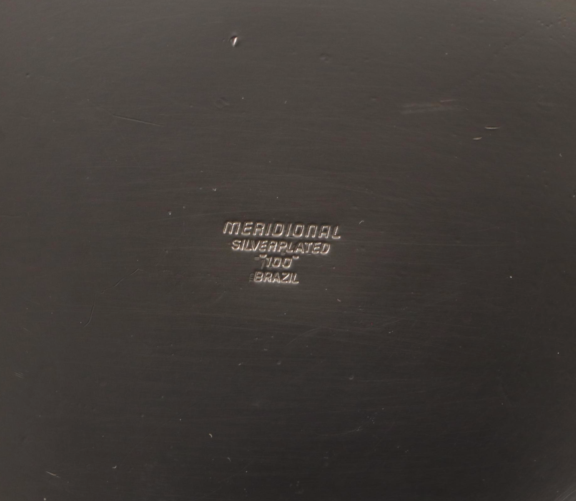 Adams Meat Dome Shaped Wall Sconce with Other Silver Plate Tableware