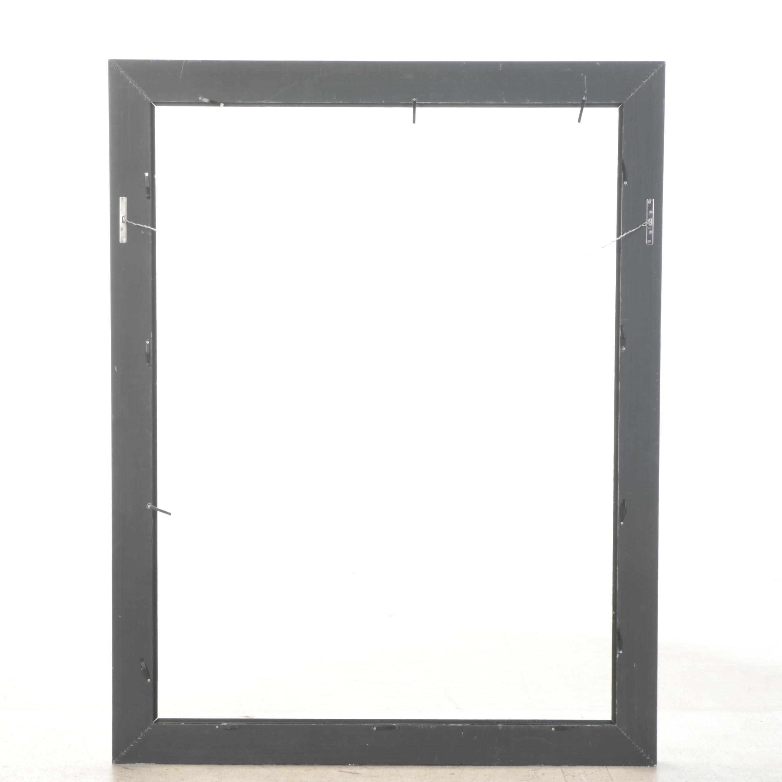 Contemporary Silver Tone Gilt Frame