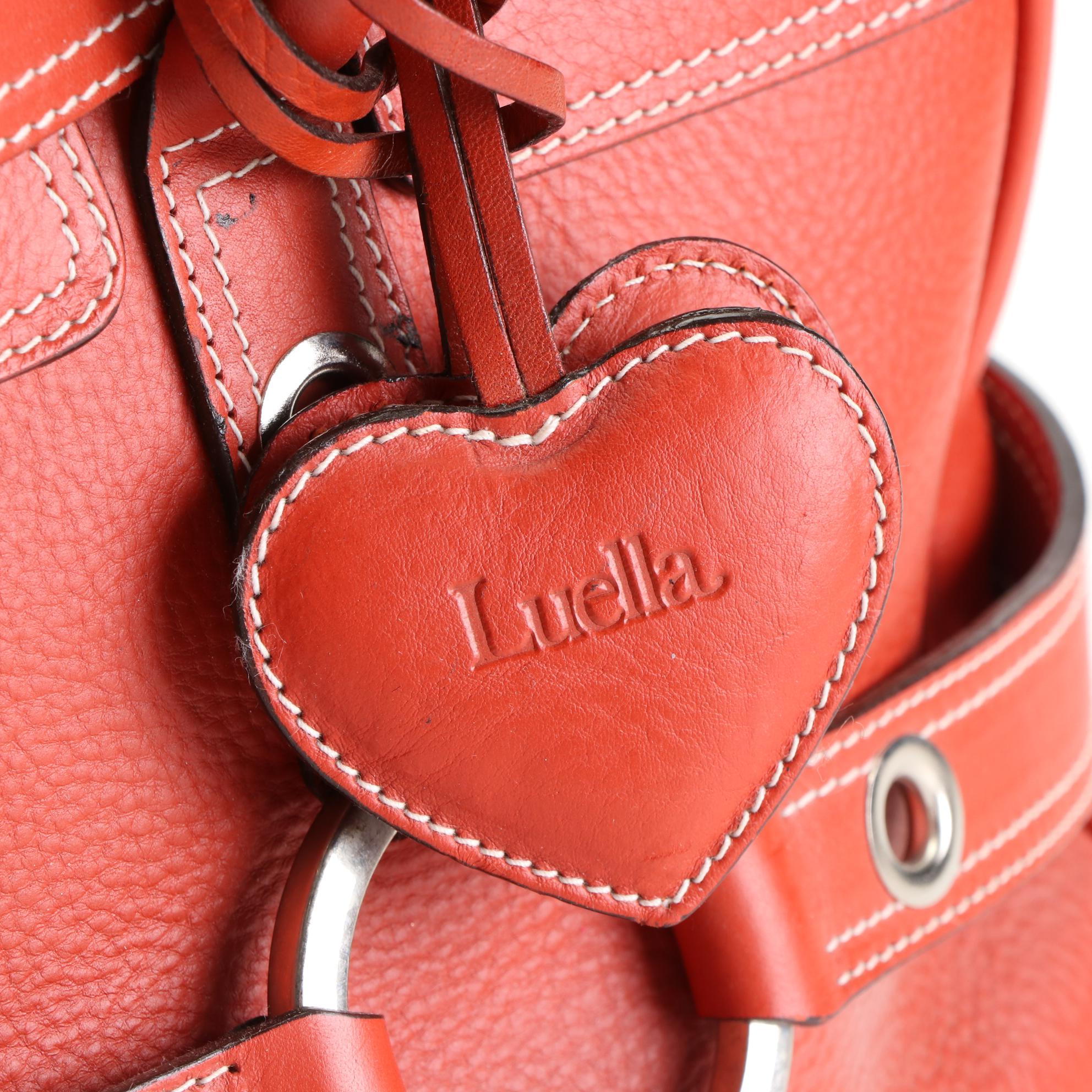 Luella Gisele Satchel in Pebble Grain Leather