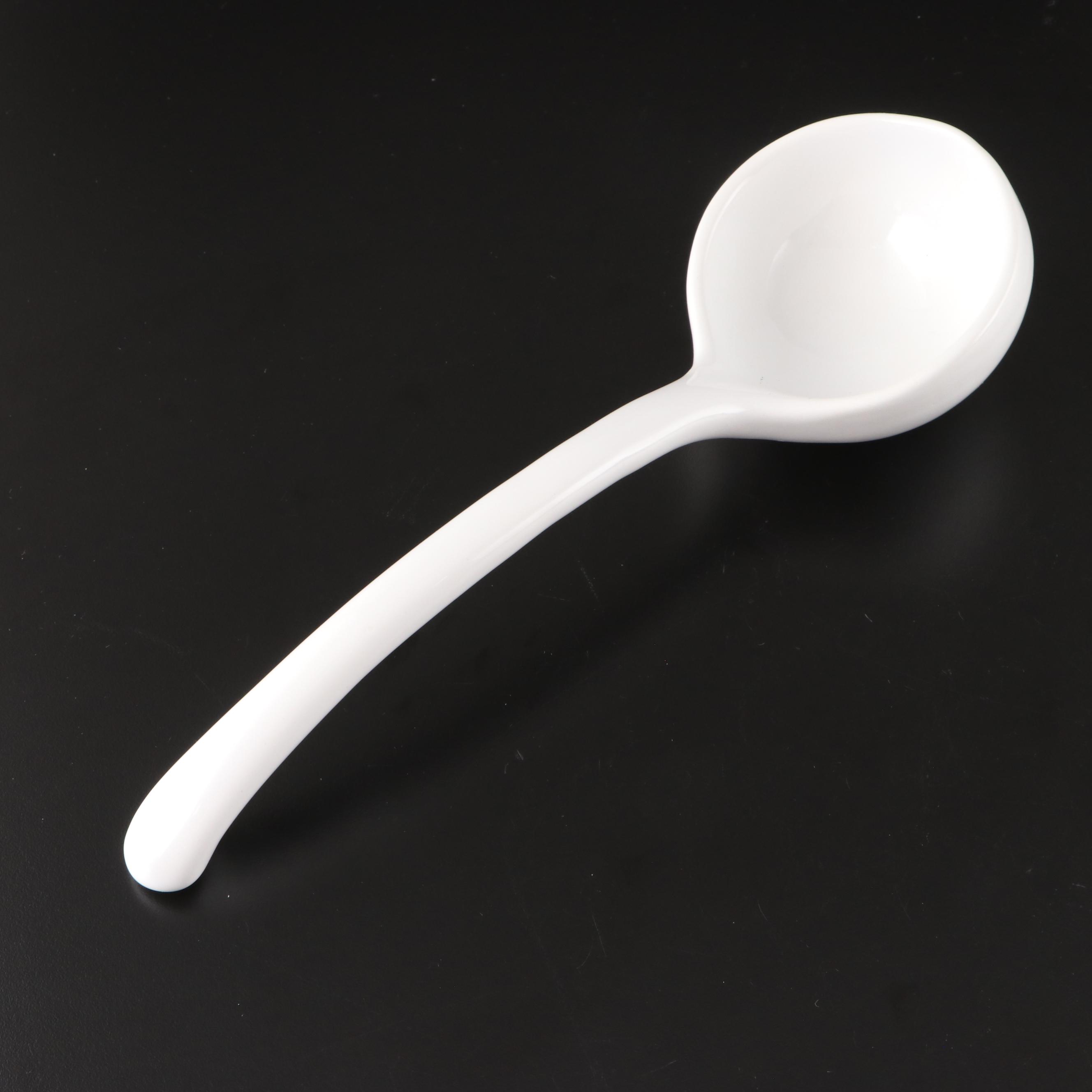 Italian White Glazed Majolica Soup Tureen with Under Platter