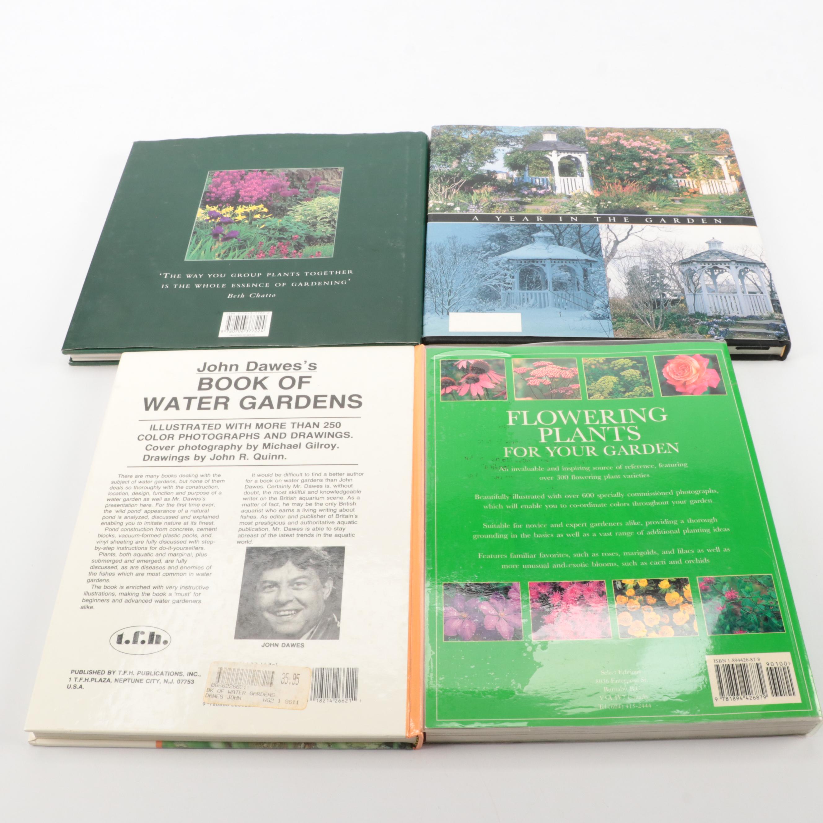 "A Year in the Garden" by Theodore James and More Books