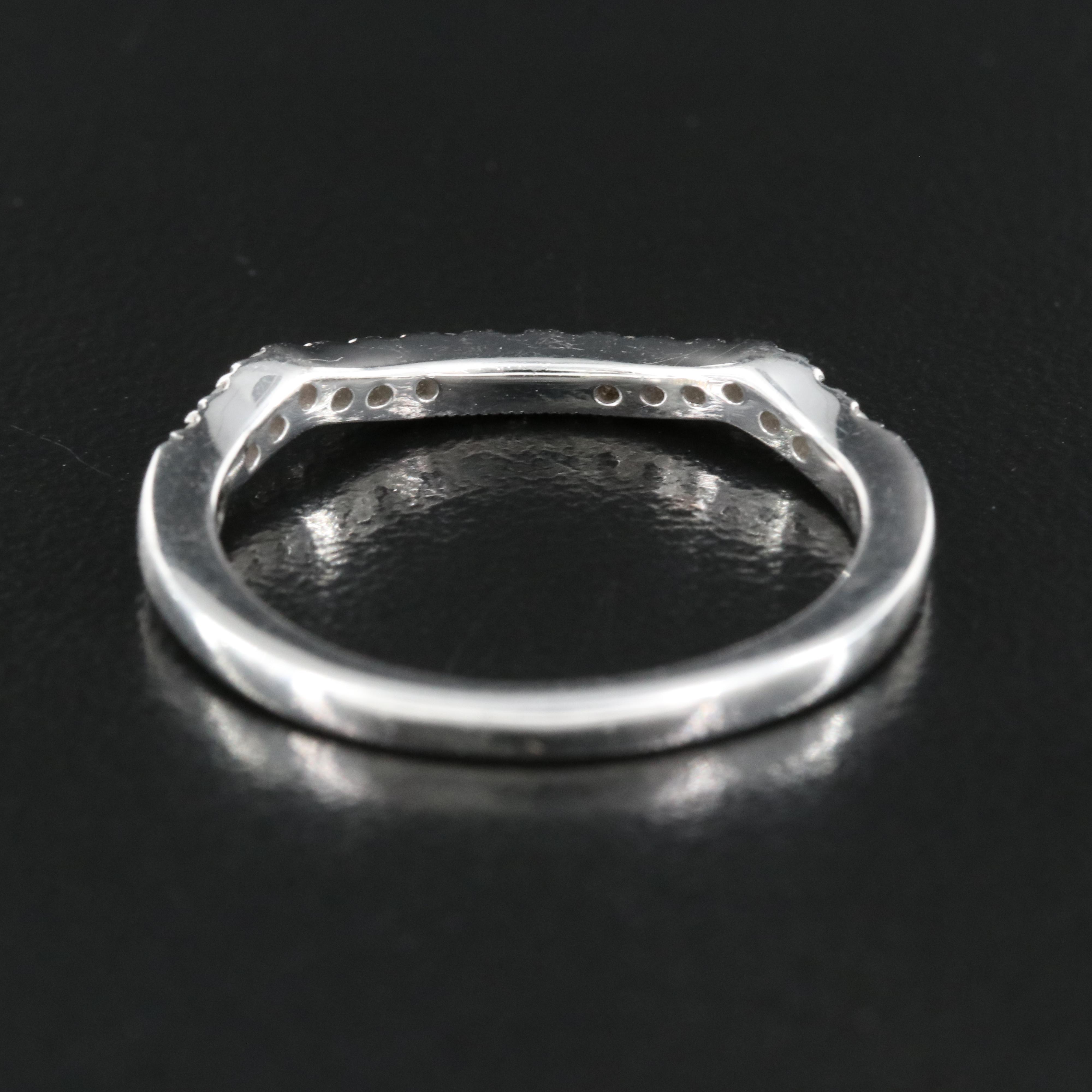 Tolkowsky 14K 0.26 CTW Diamond Contoured Band