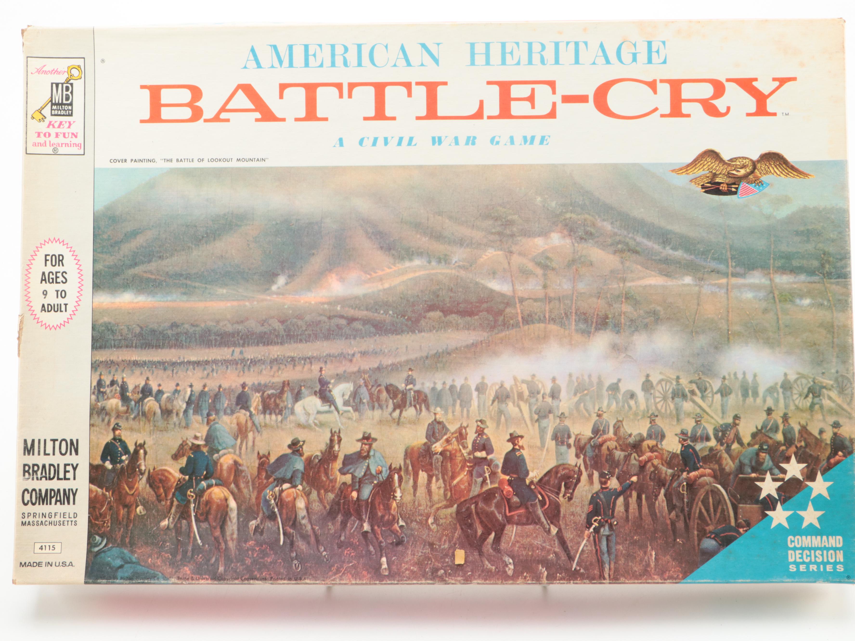 Electronic Battleship, Battle-Cry, and More Board Games, Mid–Late 20th Century
