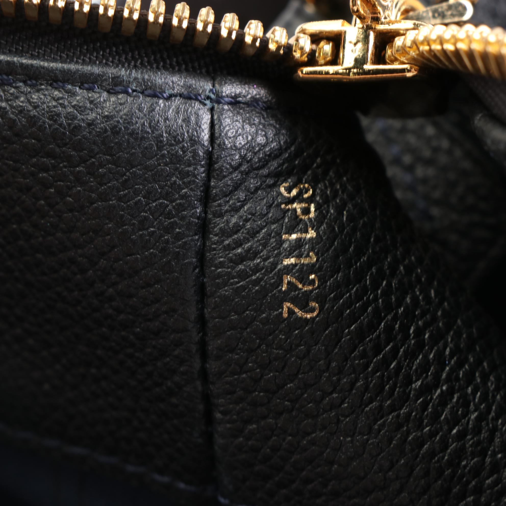 Louis Vuitton Audacieuse Bag in Empreinte Leather and Suede