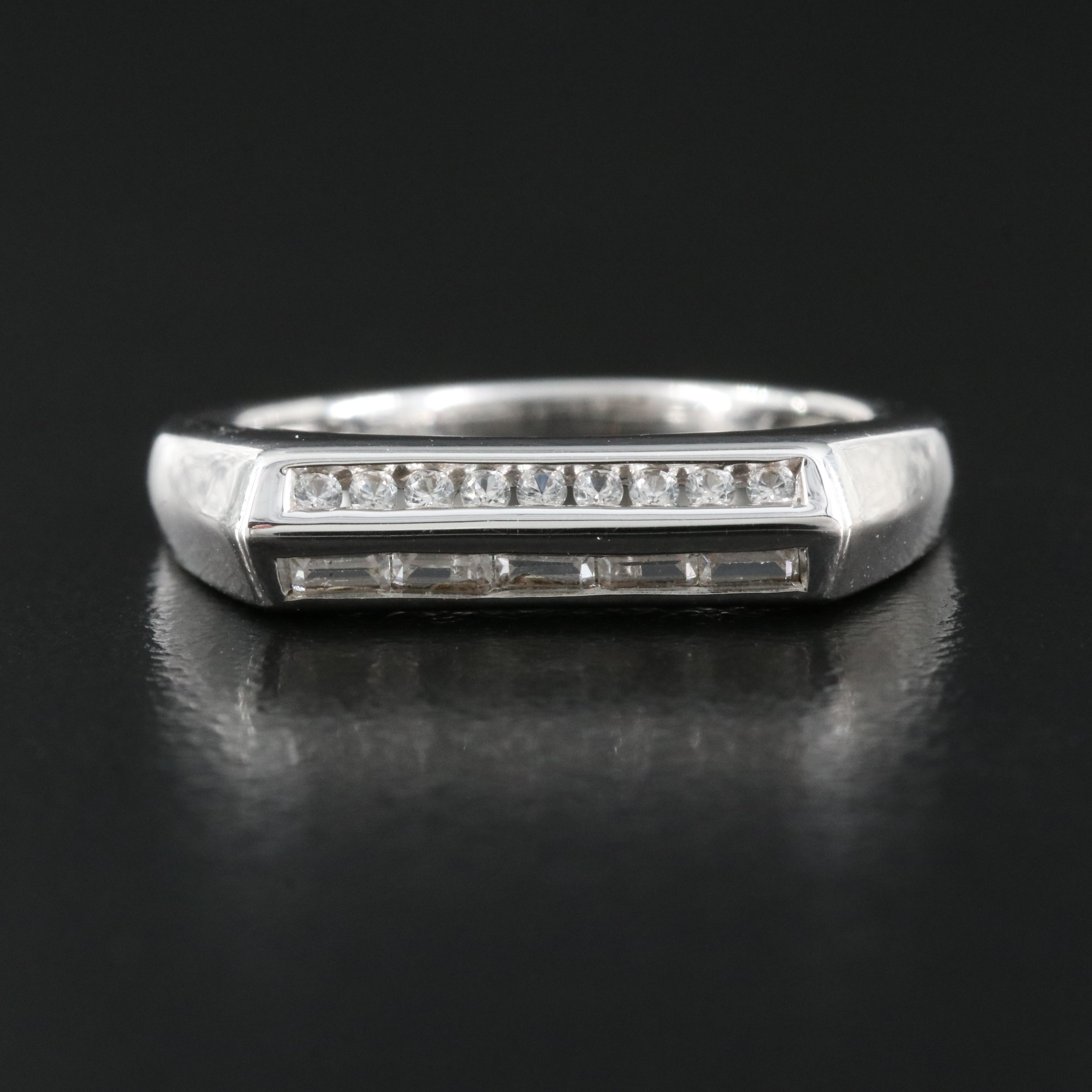 Sterling Sapphire Ring