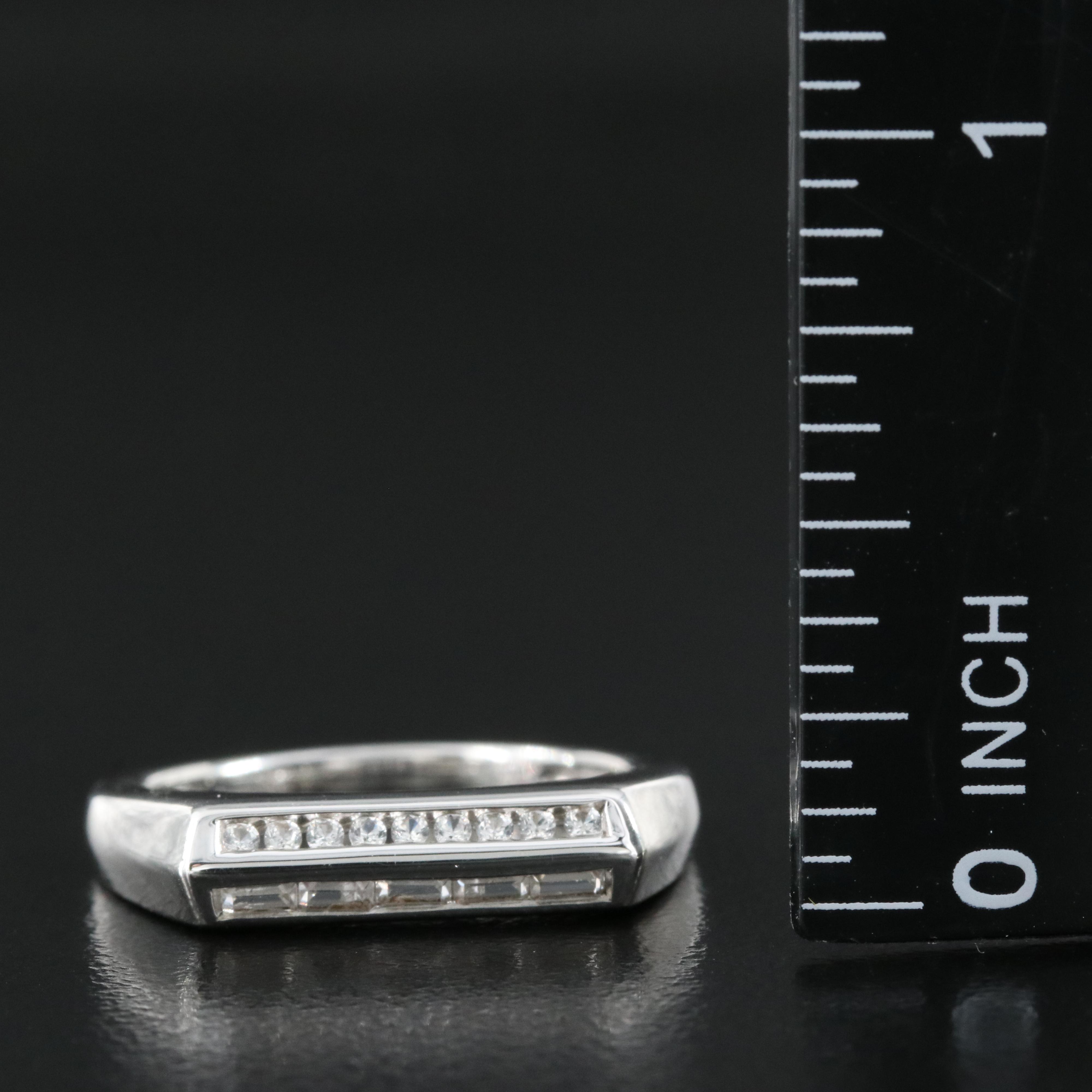 Sterling Sapphire Ring