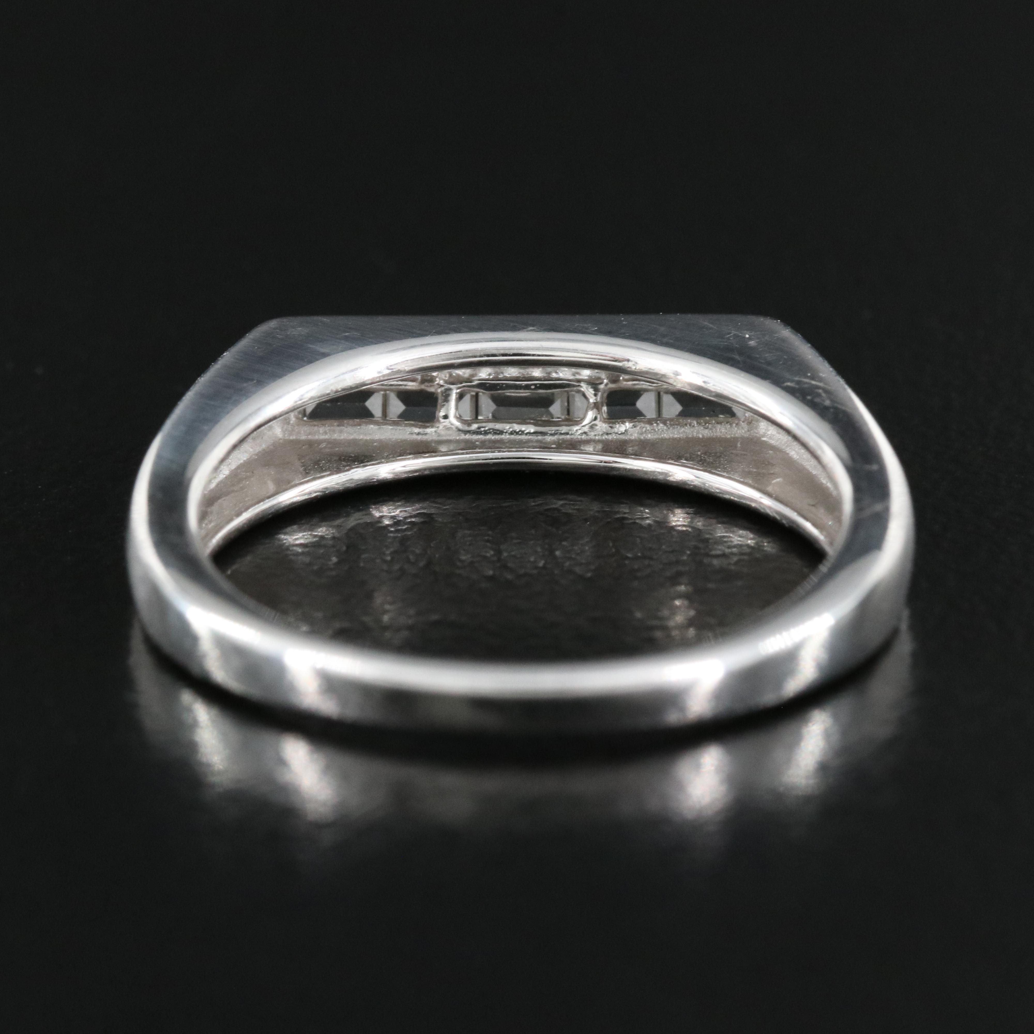 Sterling Sapphire Ring