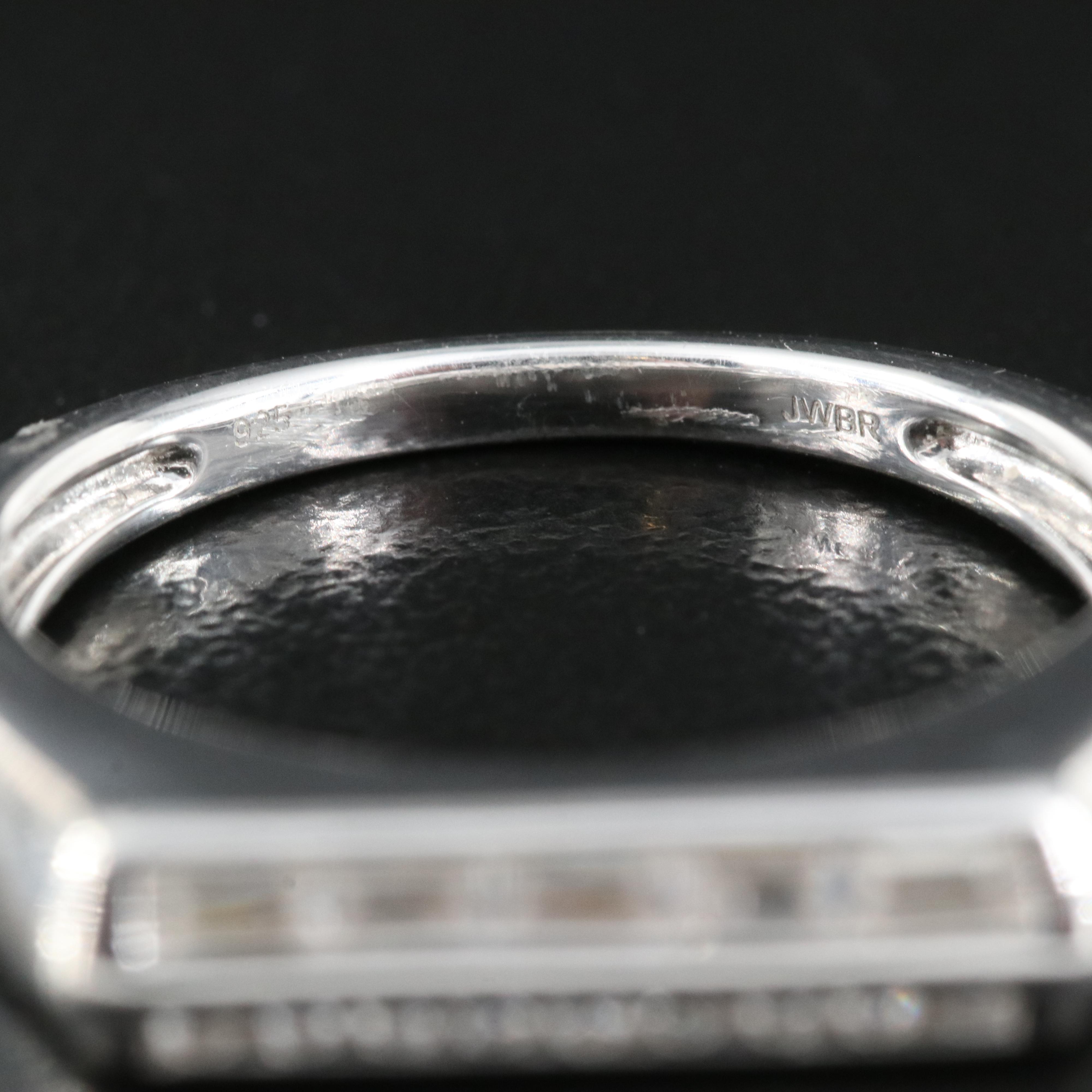 Sterling Sapphire Ring