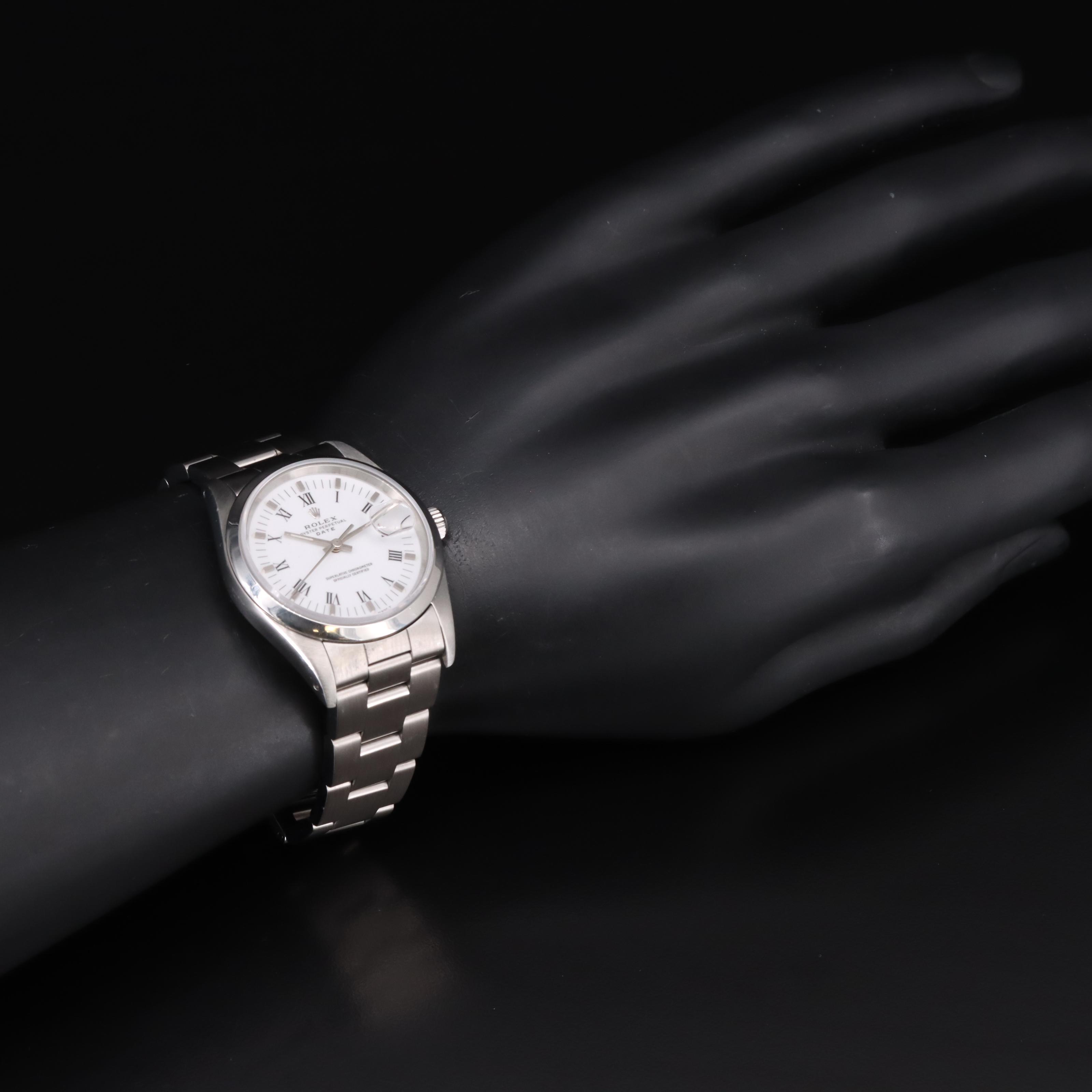 1991 Rolex Oyster Perpetual Date Watch