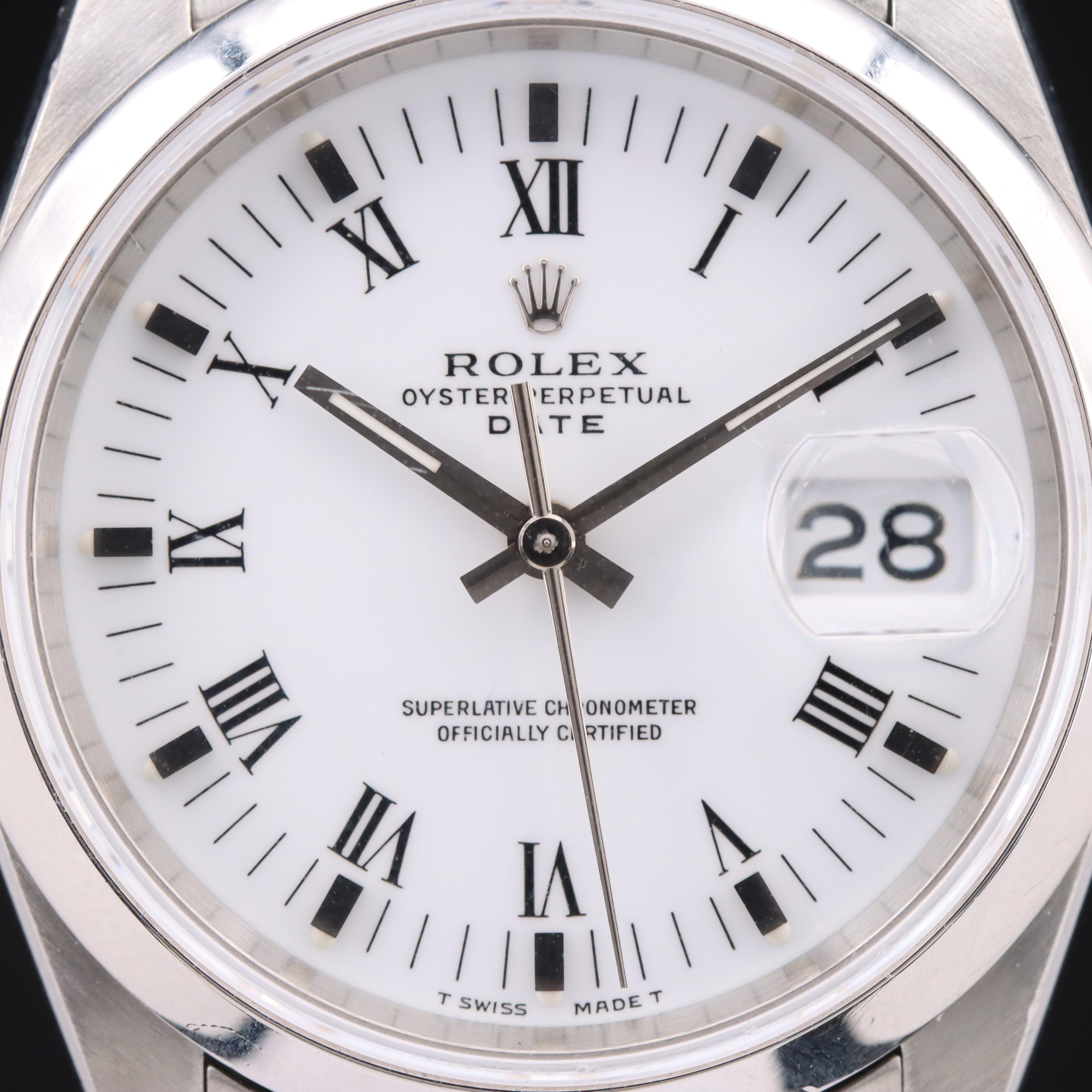 1991 Rolex Oyster Perpetual Date Watch