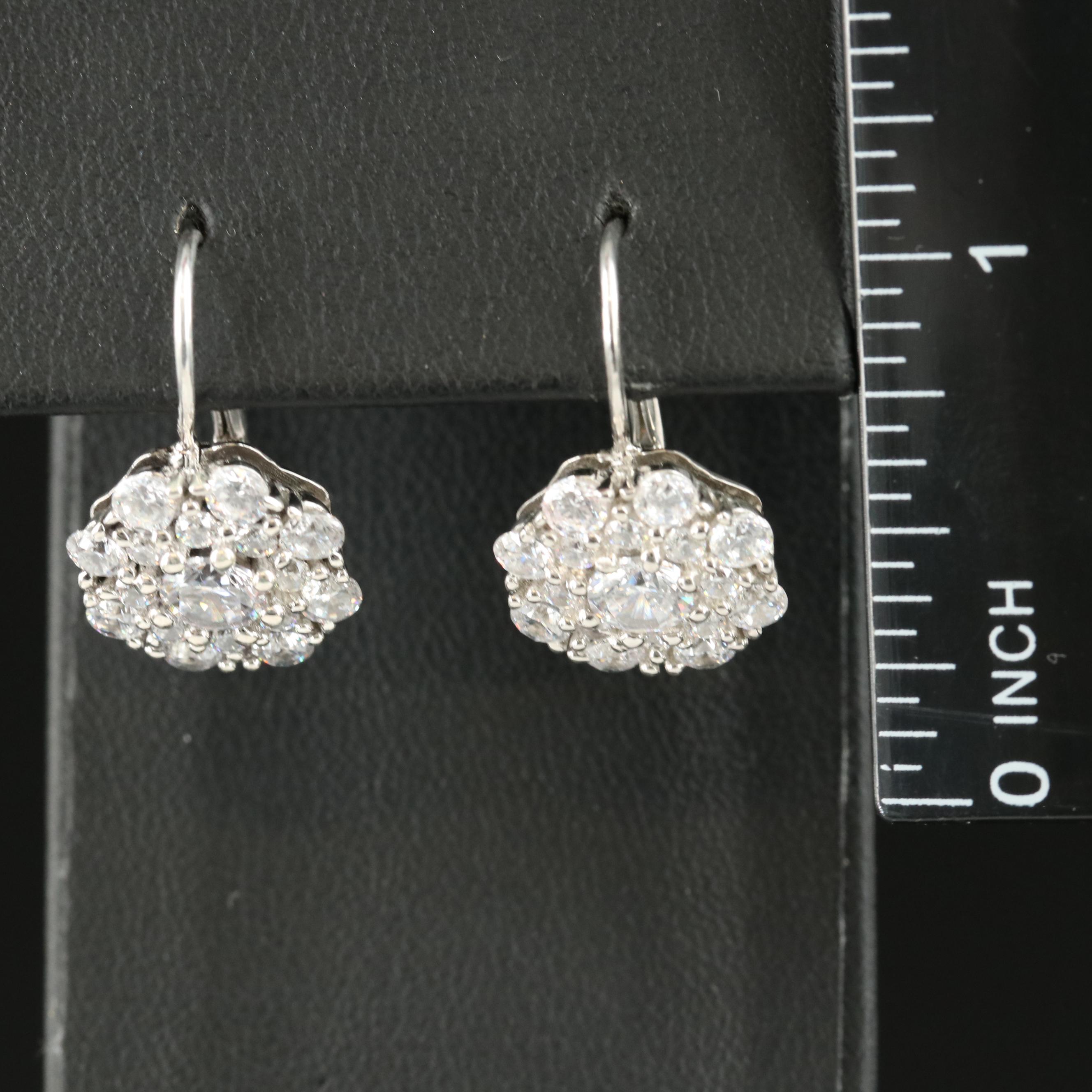 Sterling Cubic Zirconia Earrings