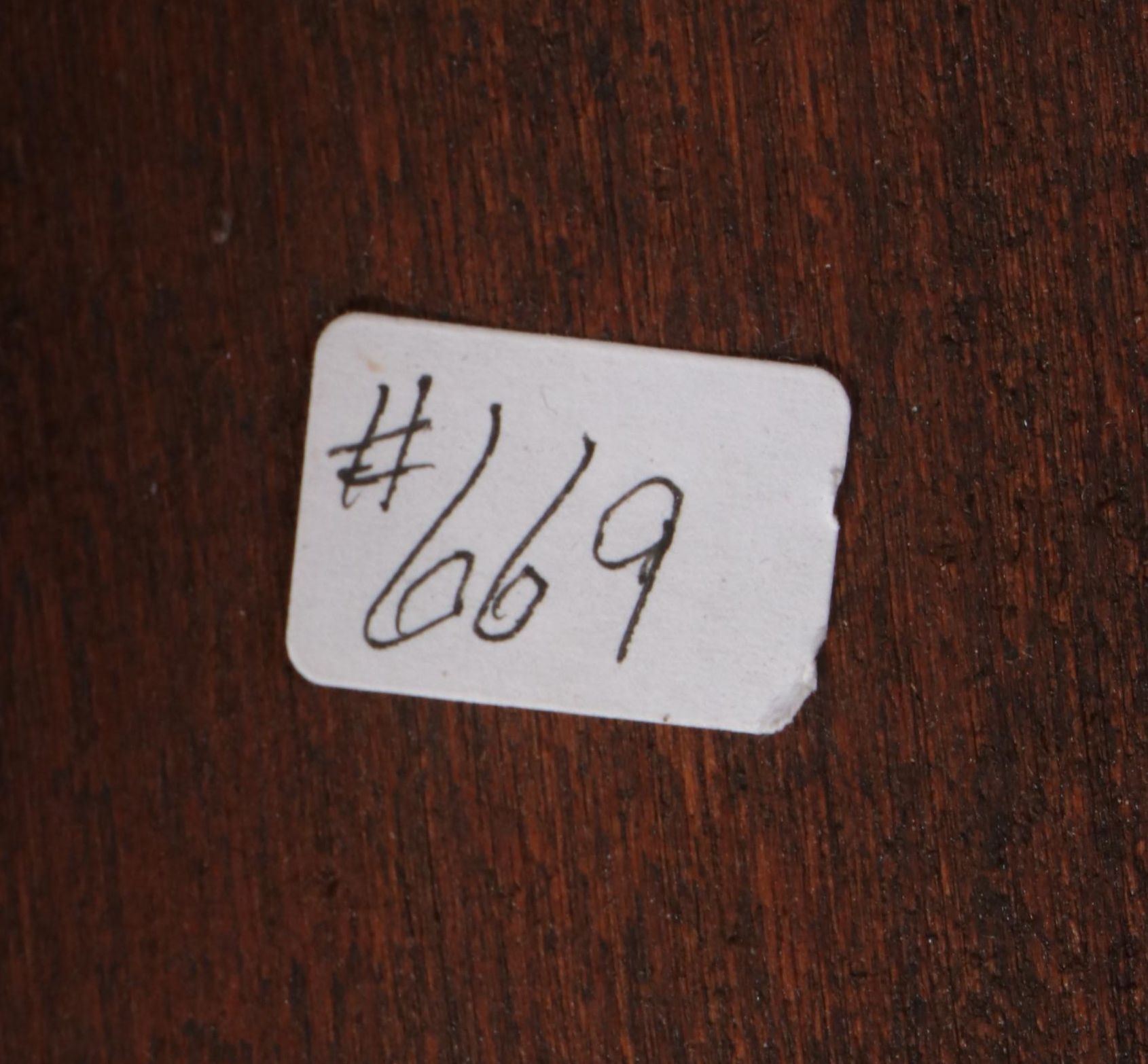 Standard of Gardner Queen Anne Style Cherrywood Side Table, Late 20th Century