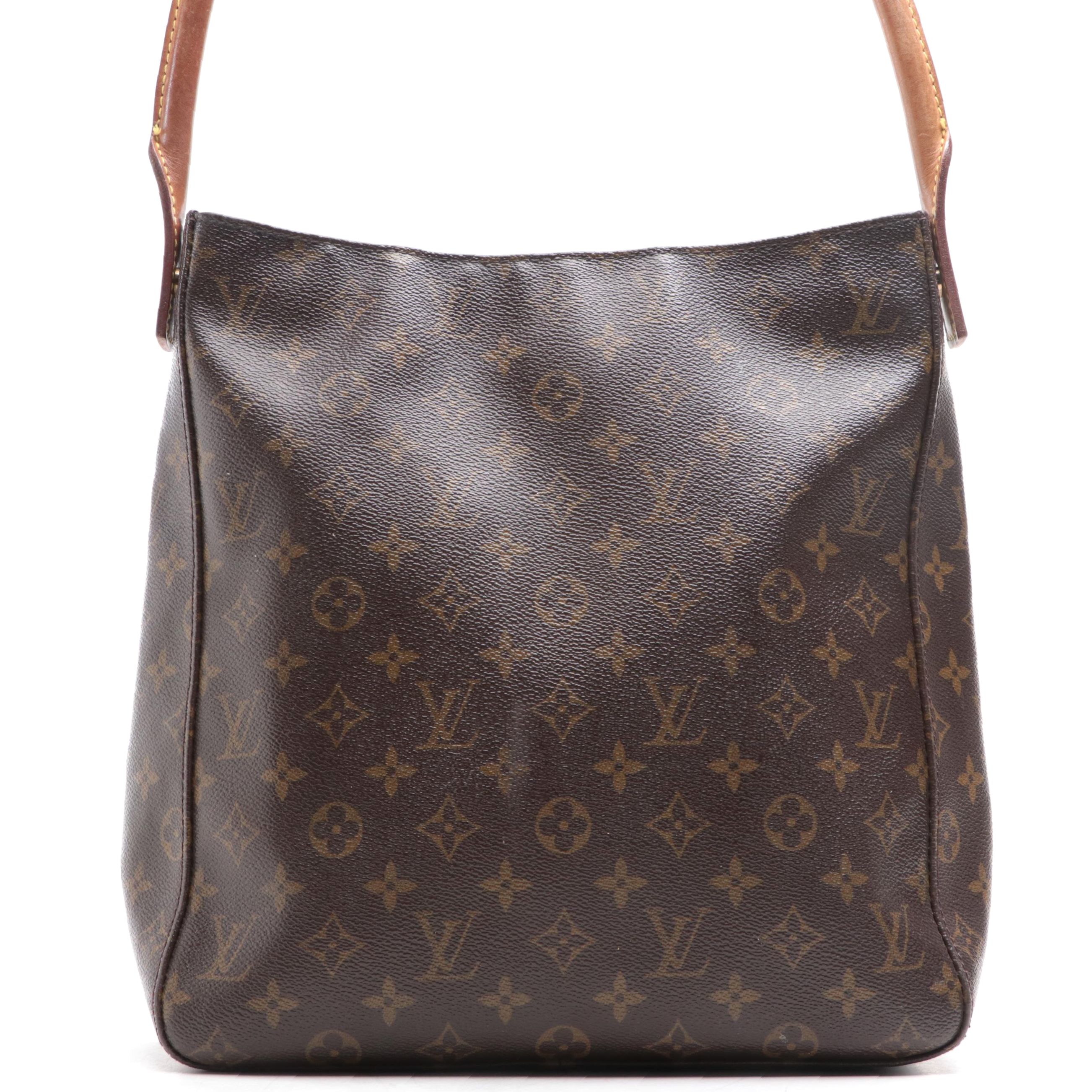 Louis Vuitton Looping GM Bag in Monogram Canvas and Vachetta Leather