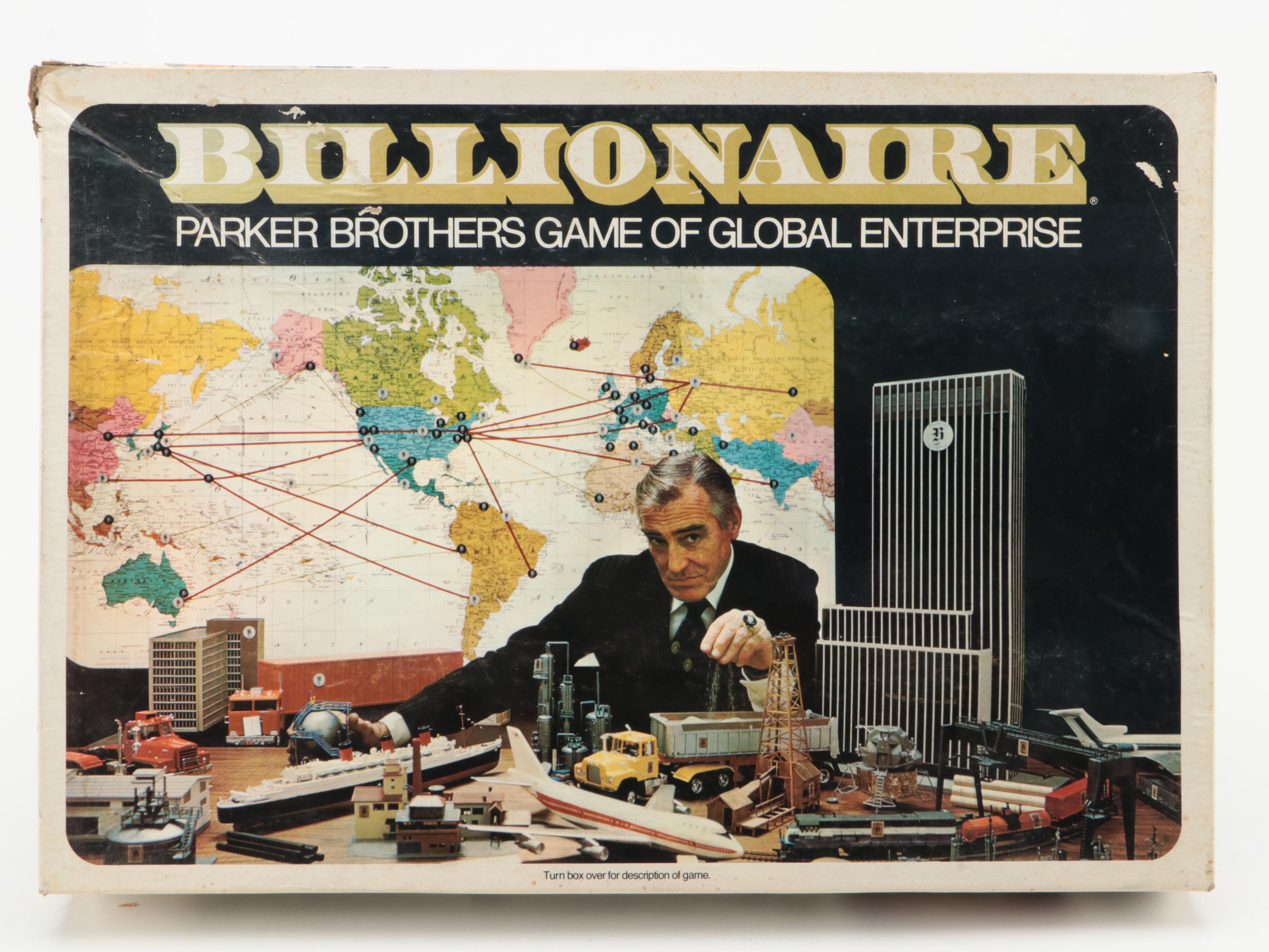 Billionaire, Power Barons, Summit, and More Board Games, Mid–Late 20th Century