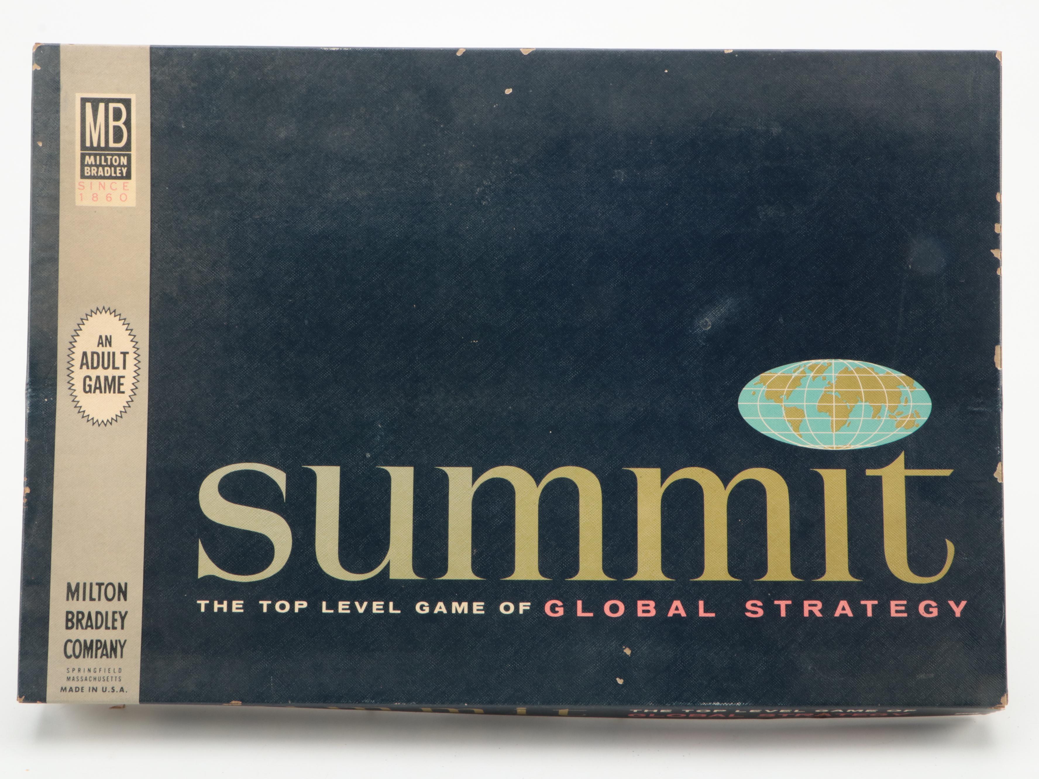 Billionaire, Power Barons, Summit, and More Board Games, Mid–Late 20th Century