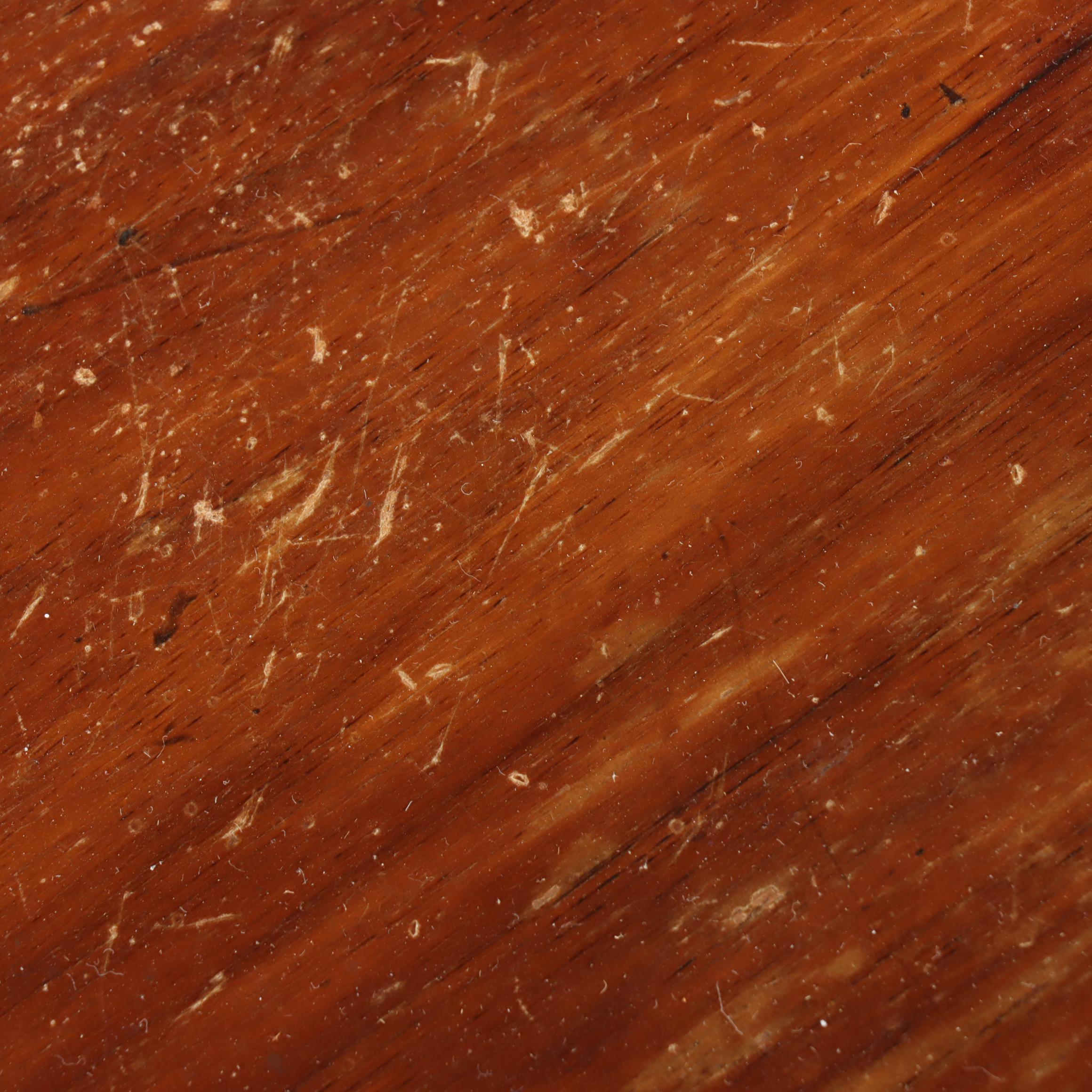 Two American Cherrywood and Walnut Candlestands, 19th Century