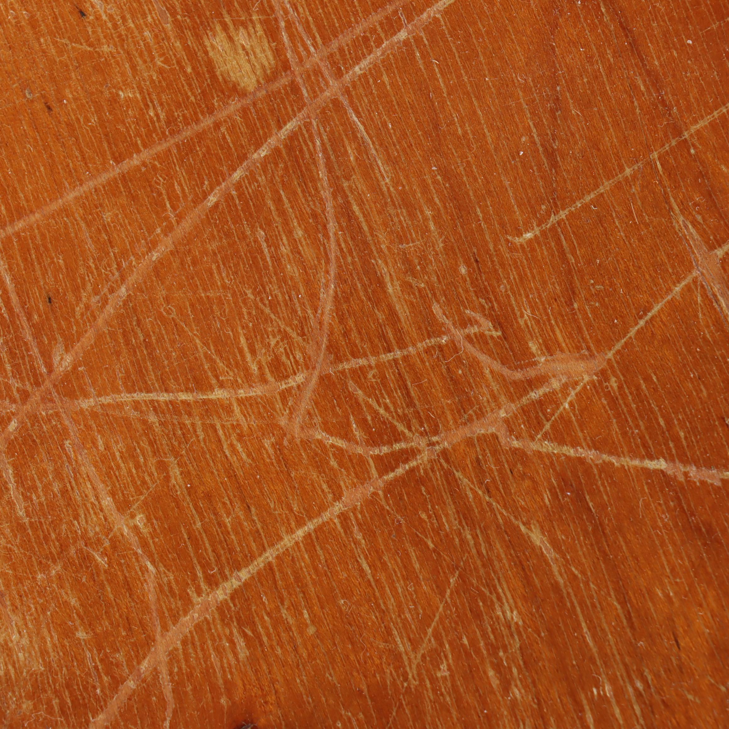Two American Cherrywood and Walnut Candlestands, 19th Century