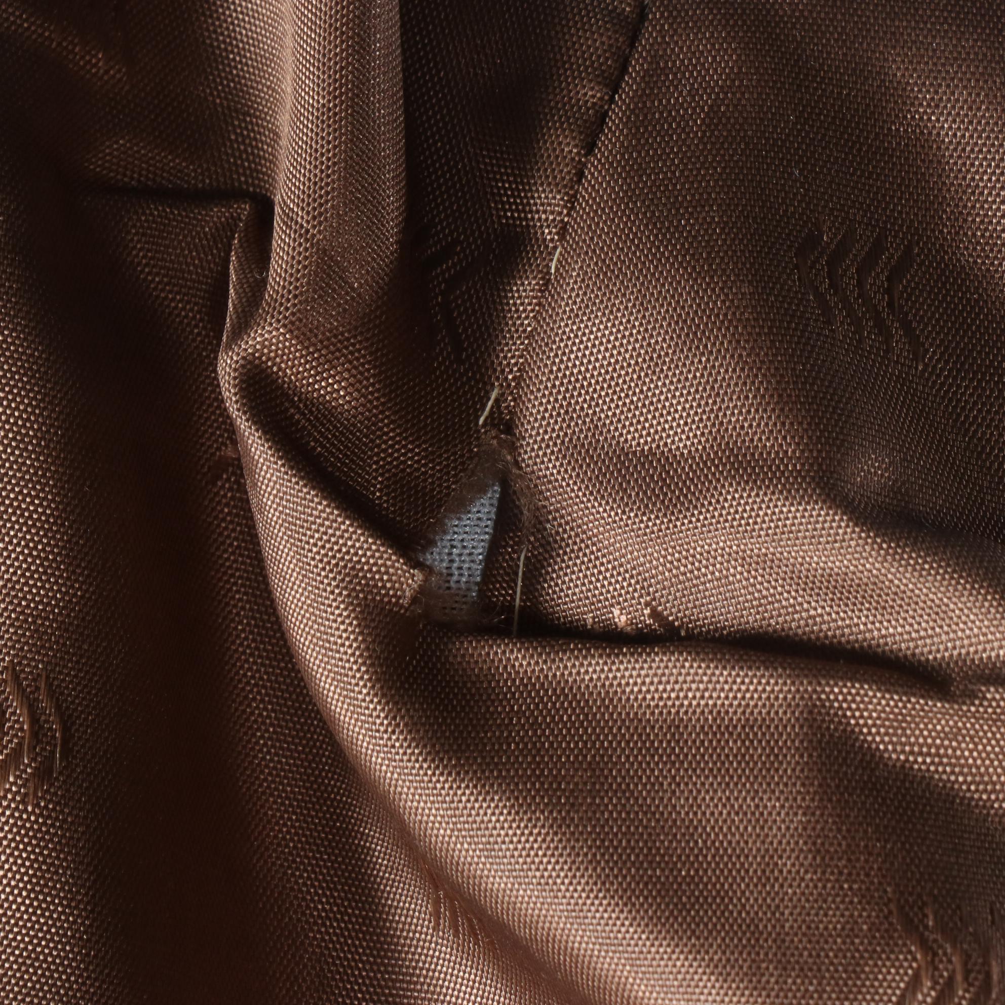 Mink Fur and Leather Shawl Collar Belted Coat