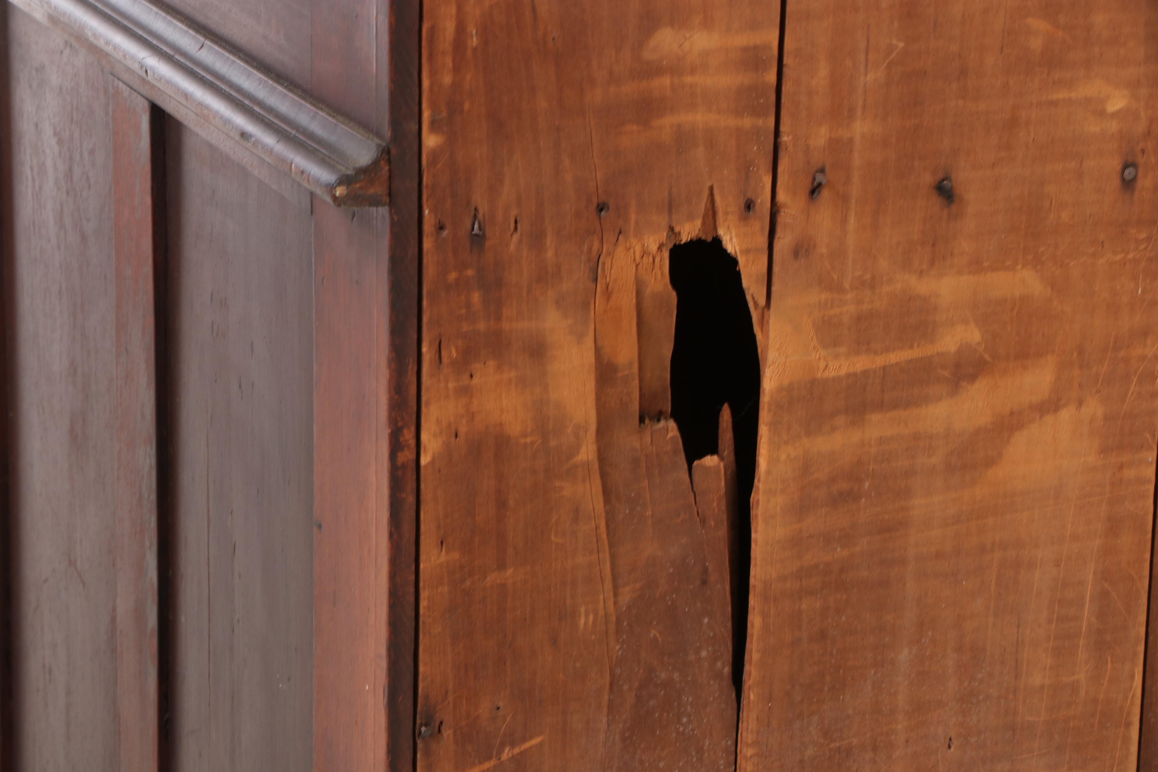 Victorian Walnut Cylinder Desk Bookcase, Mid to Late 19th Century