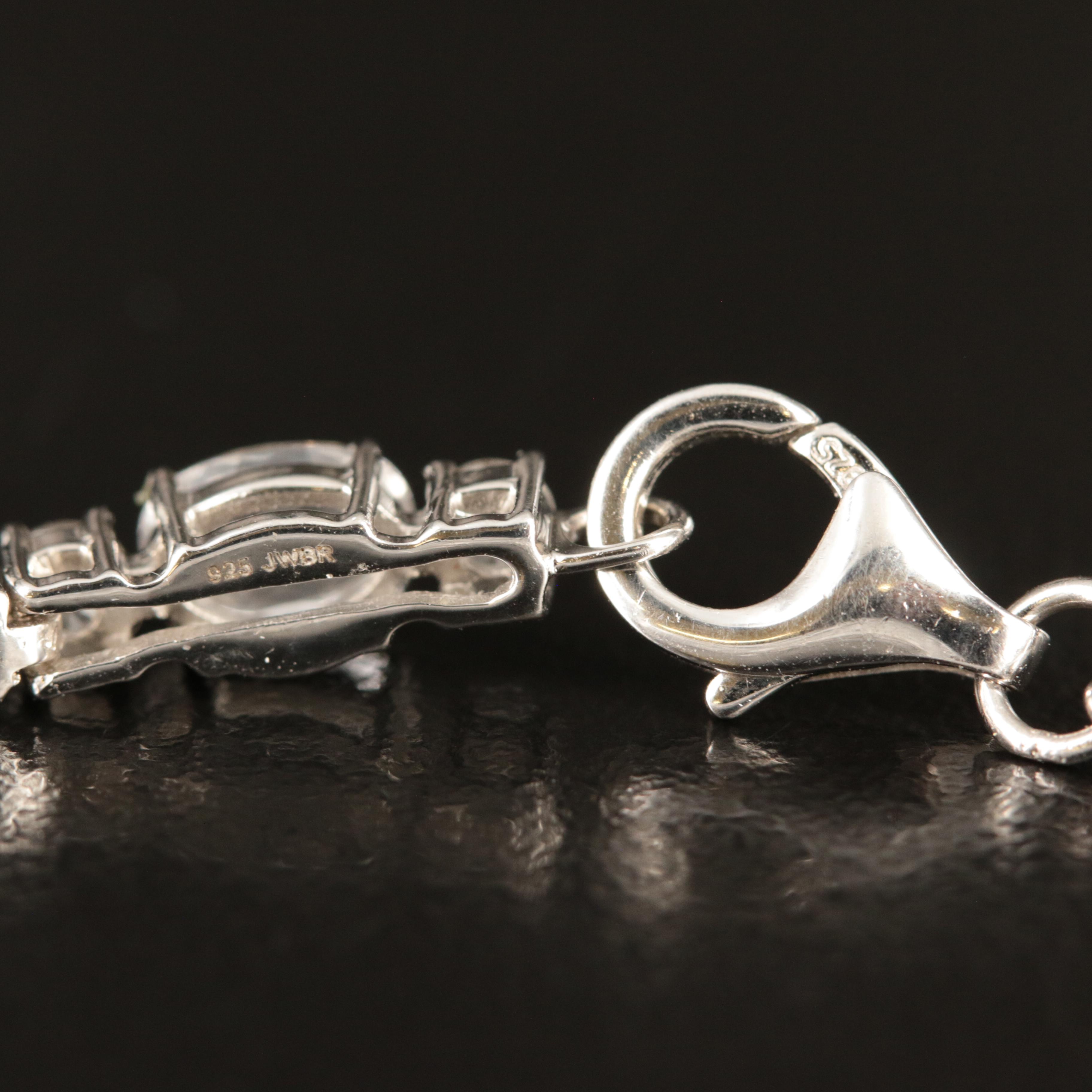 Sterling Sapphire Bracelet