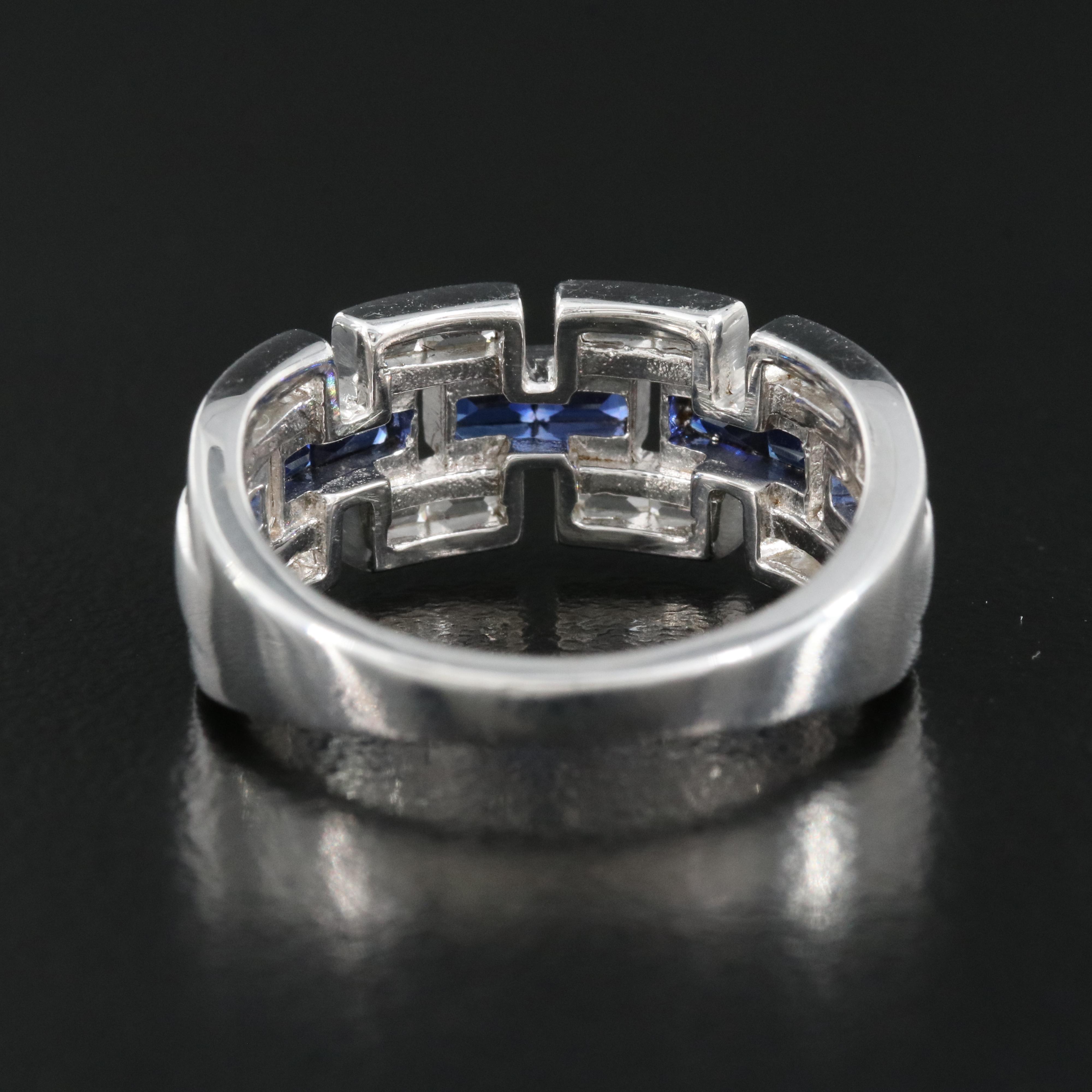 Sterling Sapphire Ring