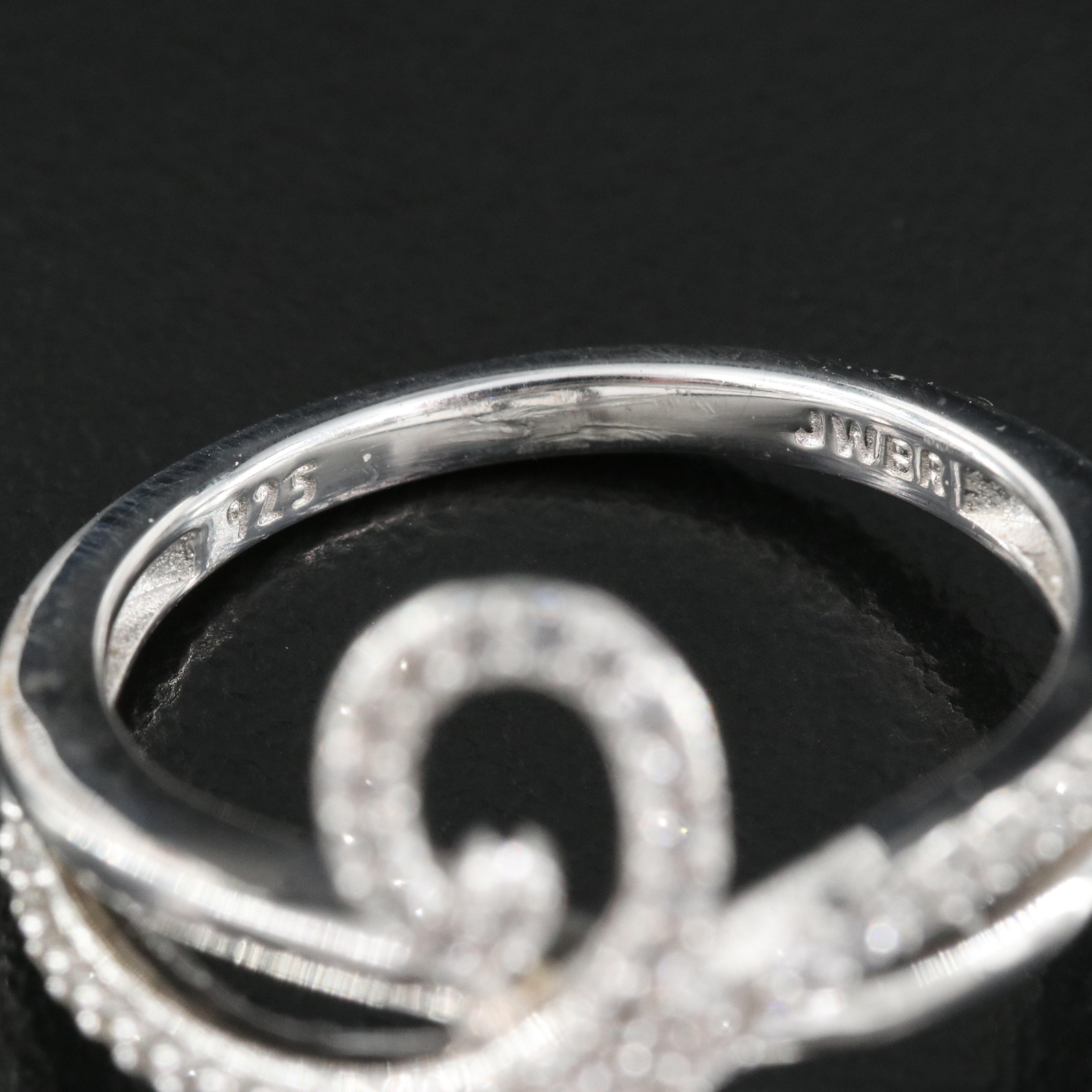 Sterling Sapphire Ring