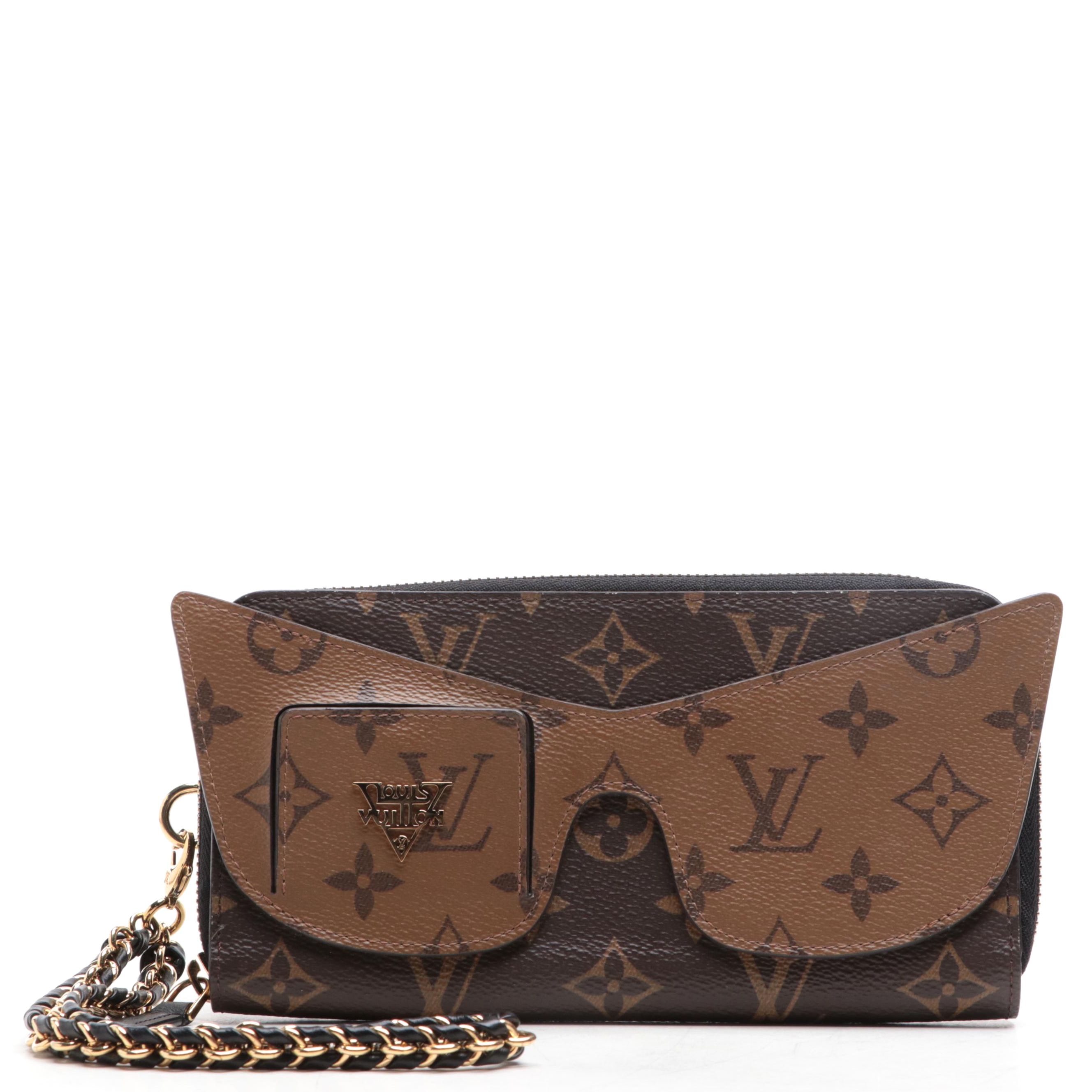 Louis Vuitton Shades Zippy Wallet in Classic and Reverse Monogram Canvas