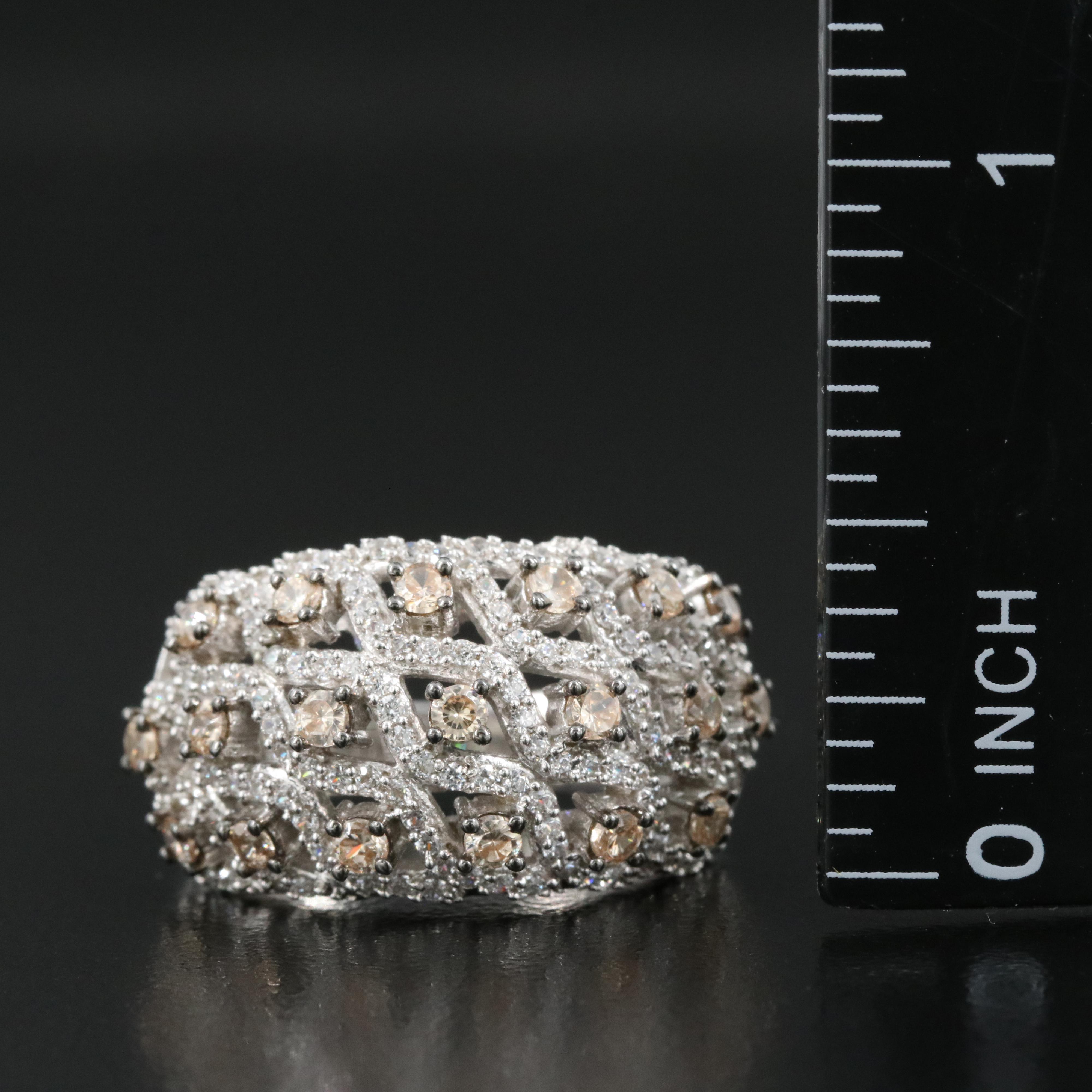 Sterling Cubic Zirconia Ring