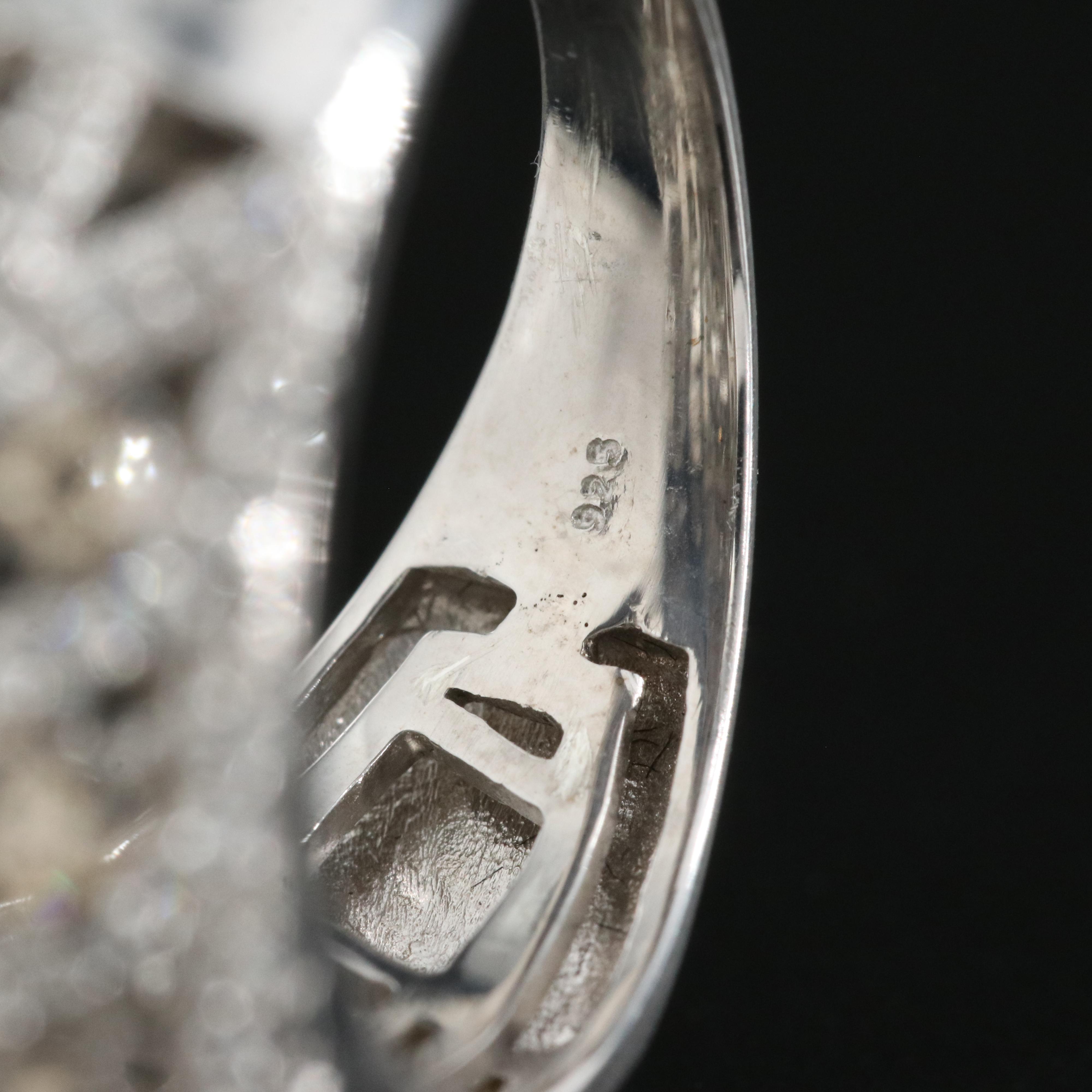 Sterling Cubic Zirconia Ring