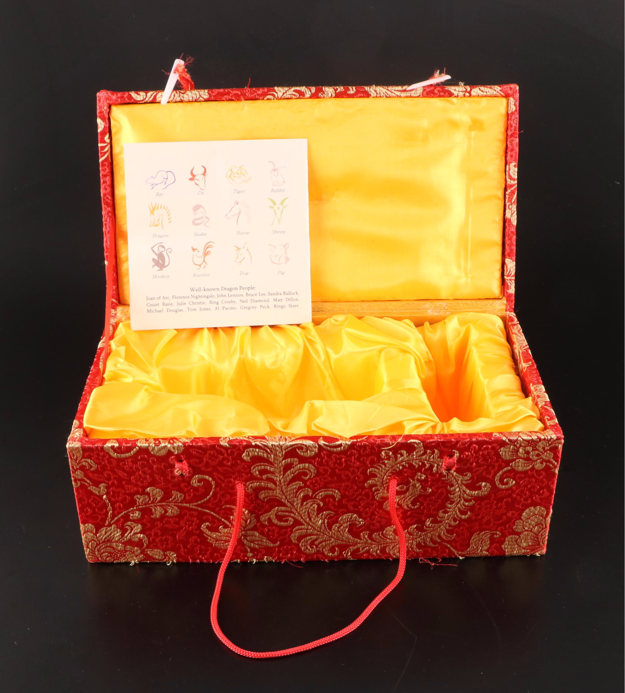 Chinese Blanc de Chine Porcelain Dragon Chop Stamp