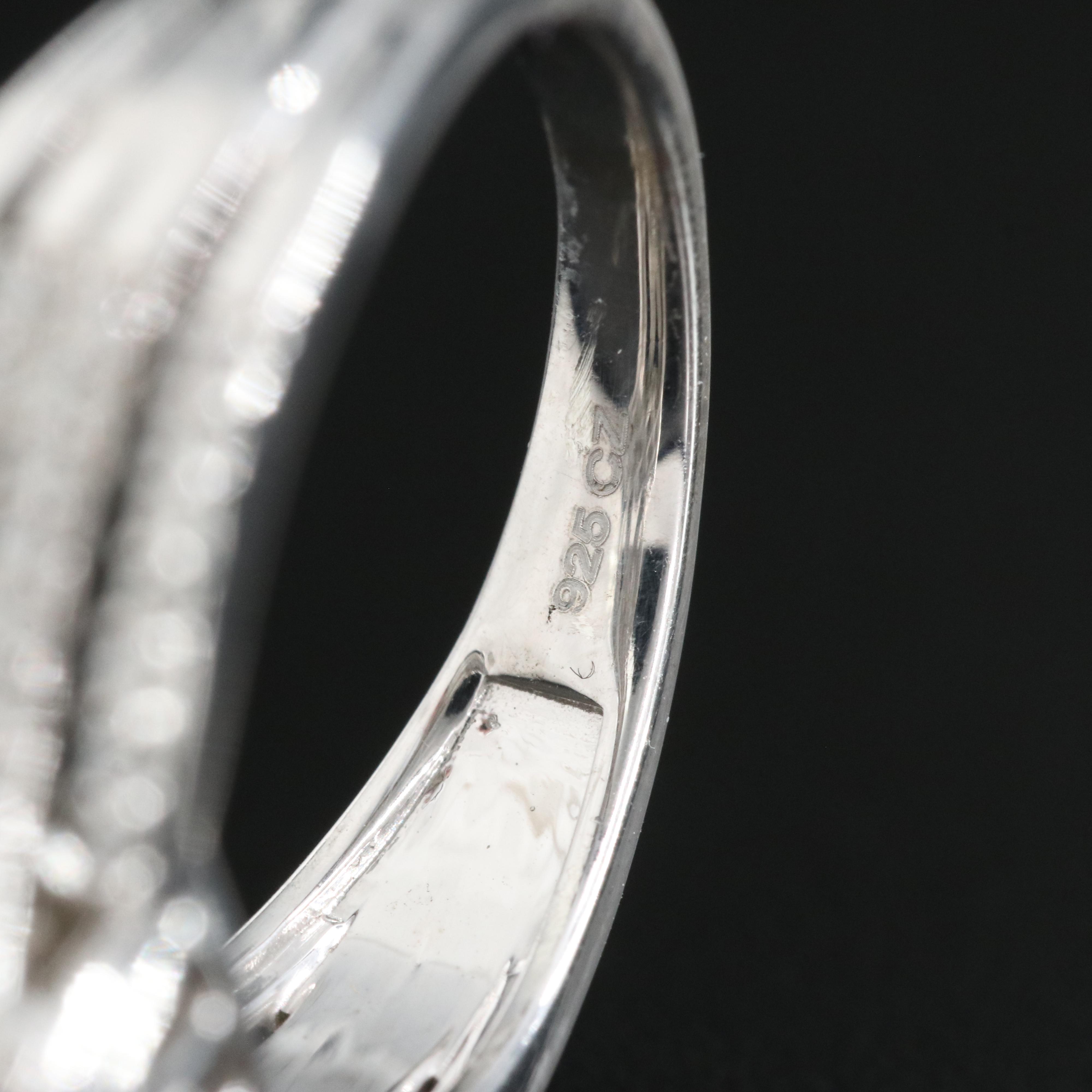 Sterling Cubic Zirconia Ring