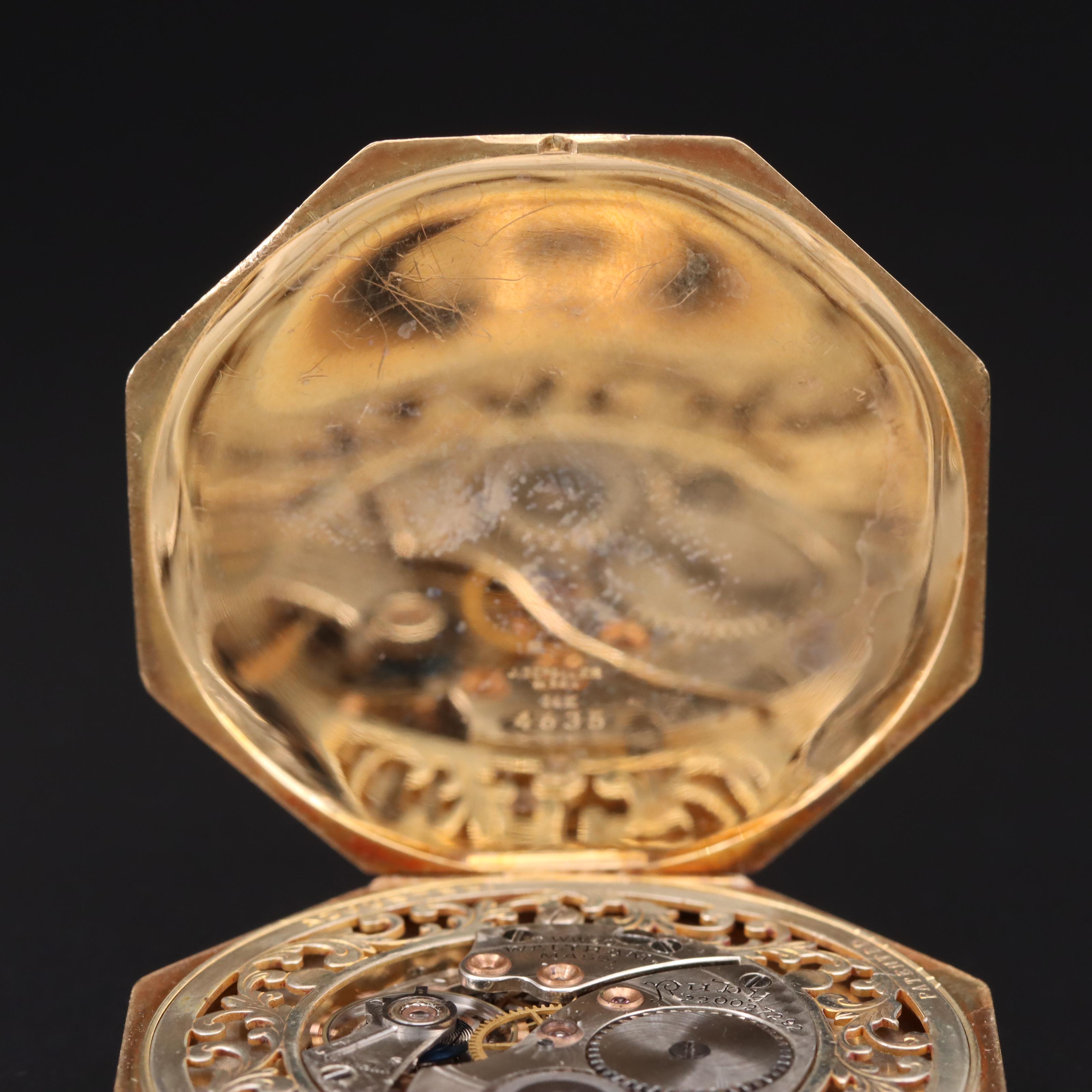 Antique 14K Waltham Pocket Watch