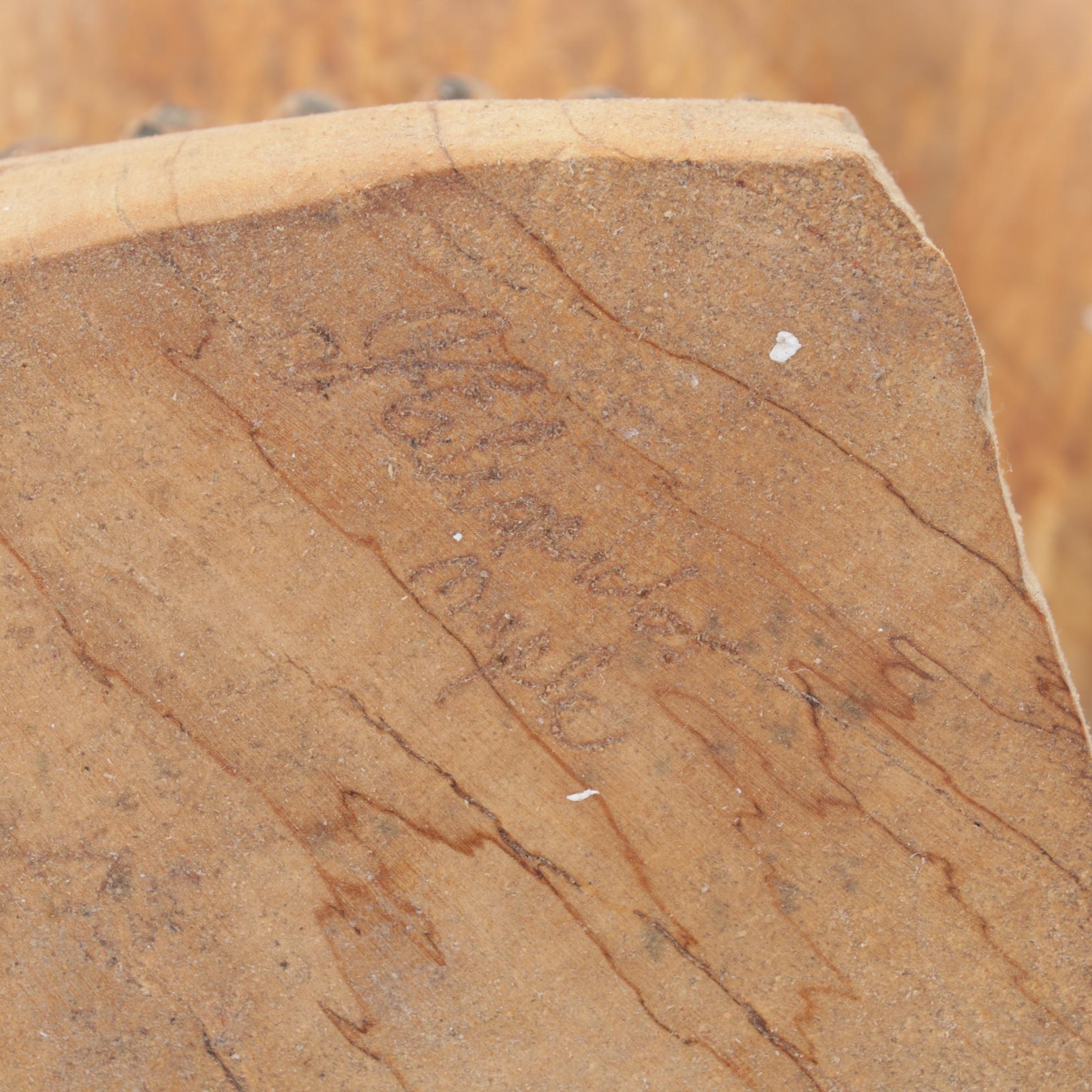 Jim Eliopulos Carved Wooden Eagle Figurine with Turned Wood Vases and Bowls