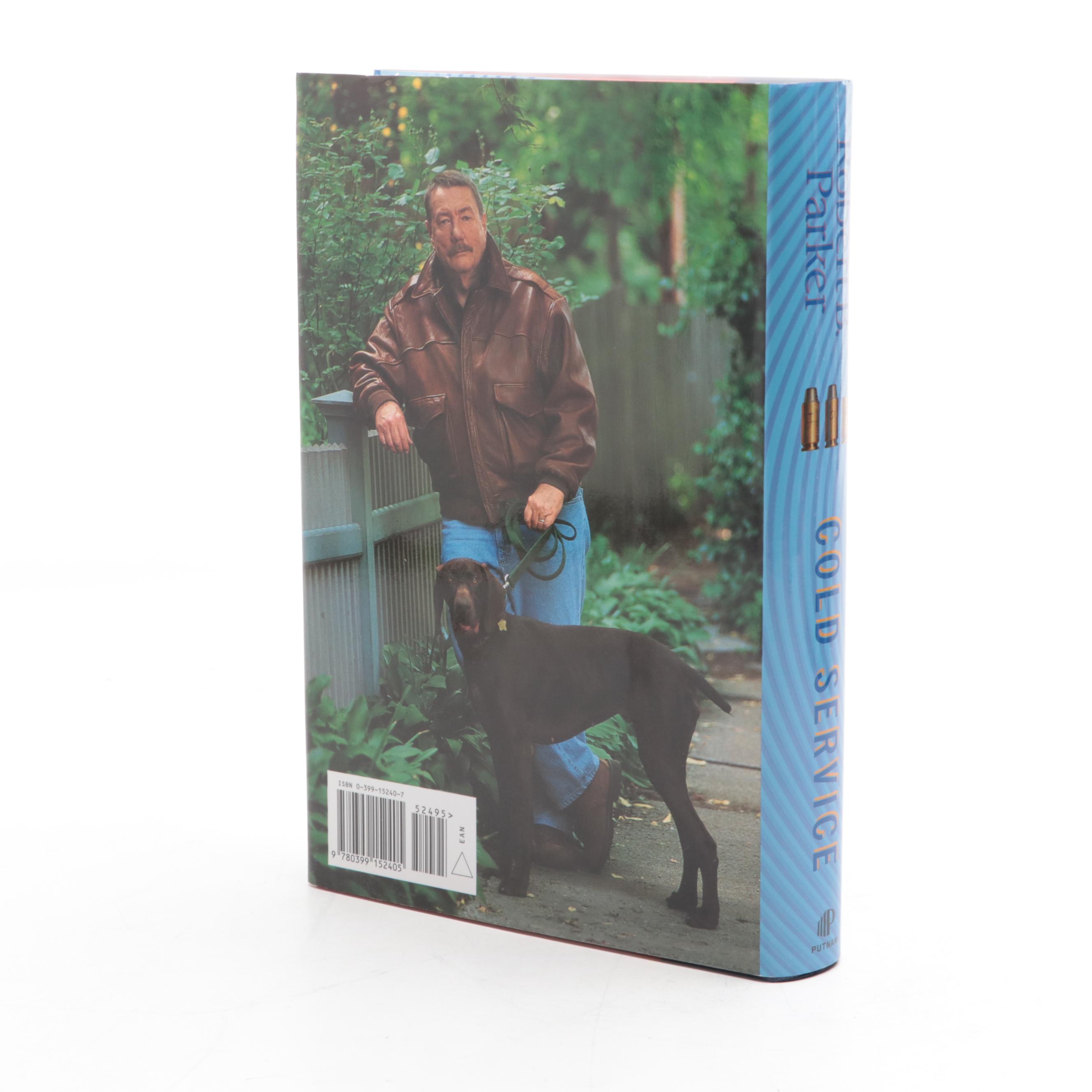 First Edition Robert B. Parker Novels Including "Perish Twice" and "Hush Money"