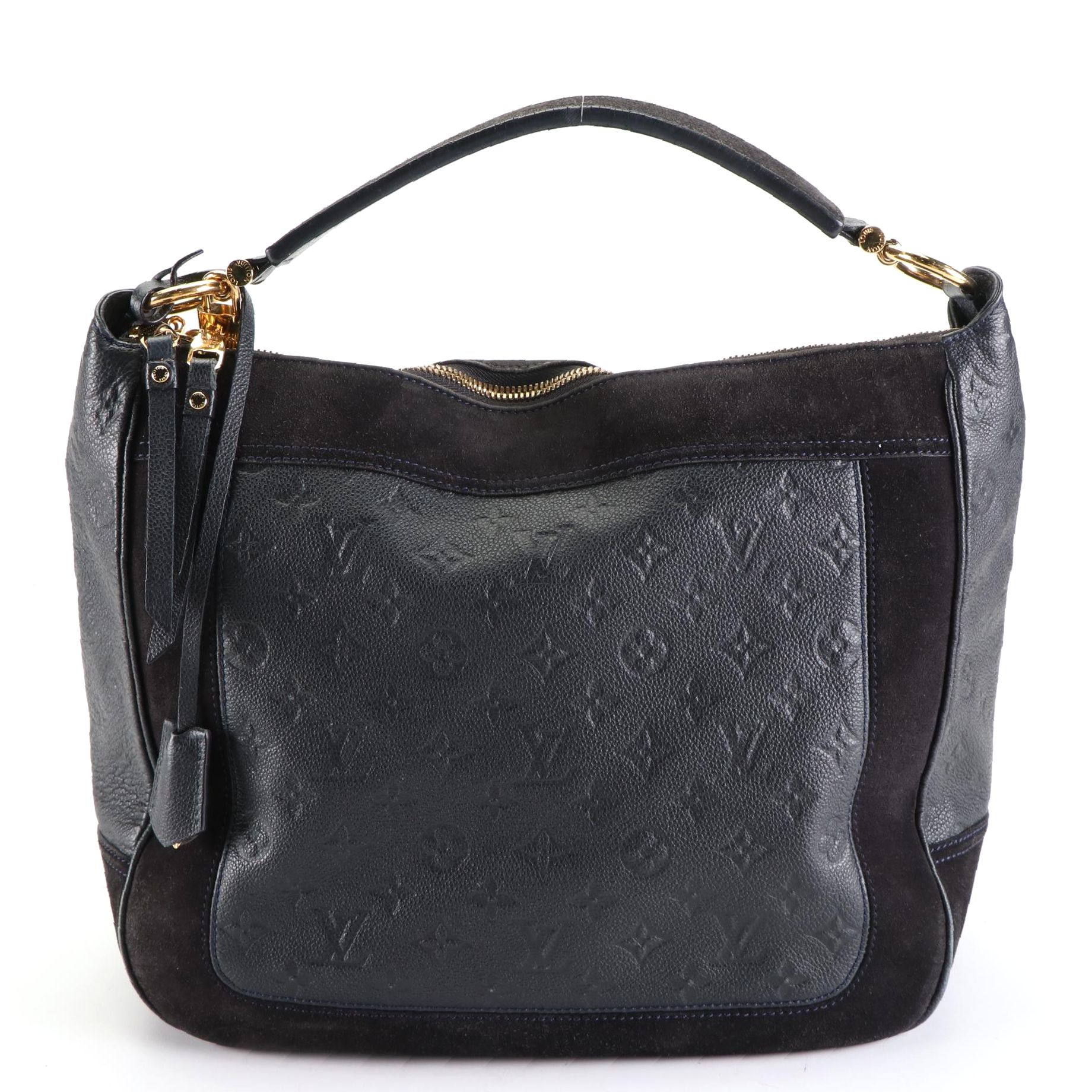 Louis Vuitton Audacieuse Bag in Empreinte Leather and Suede
