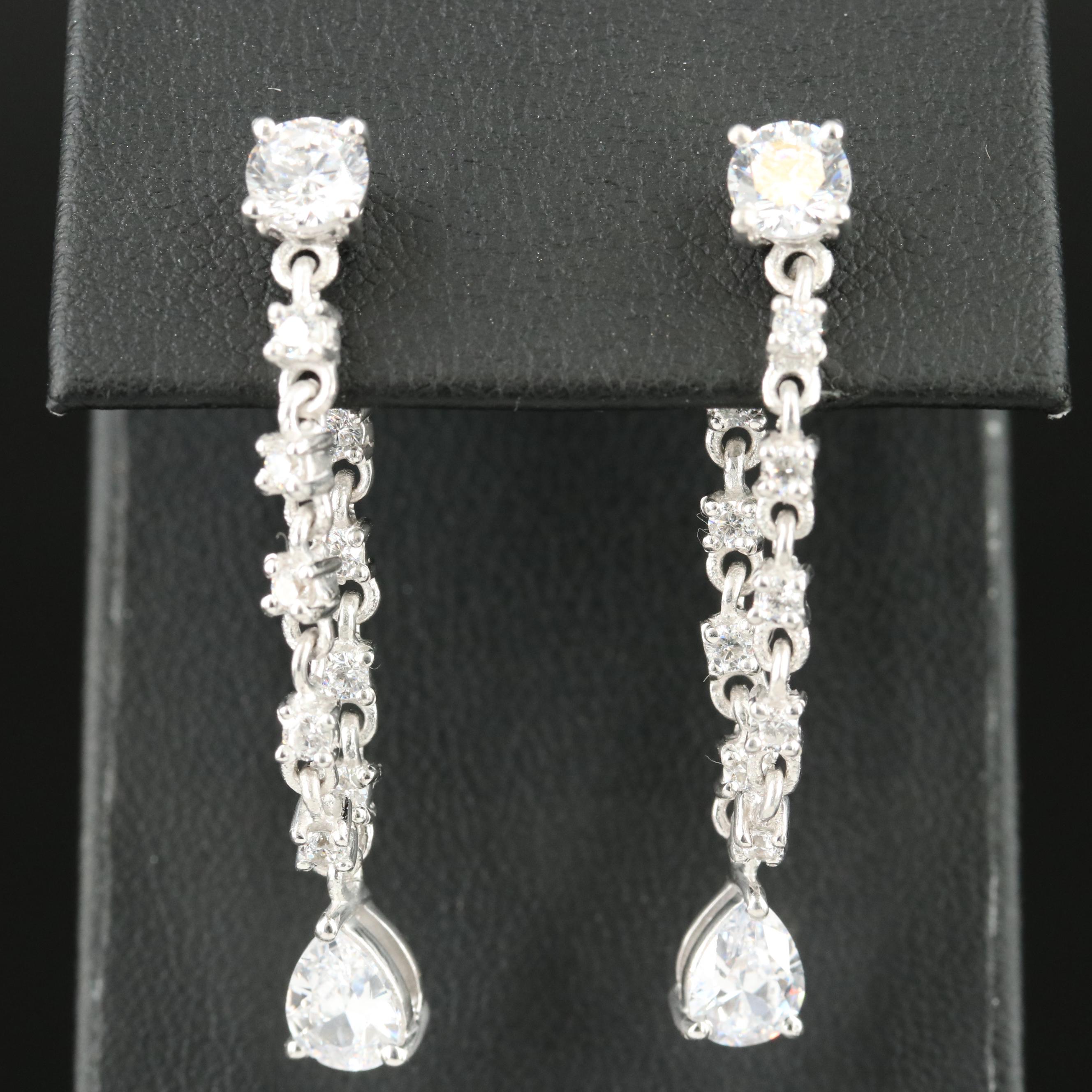 Sterling Cubic Zirconia Earrings