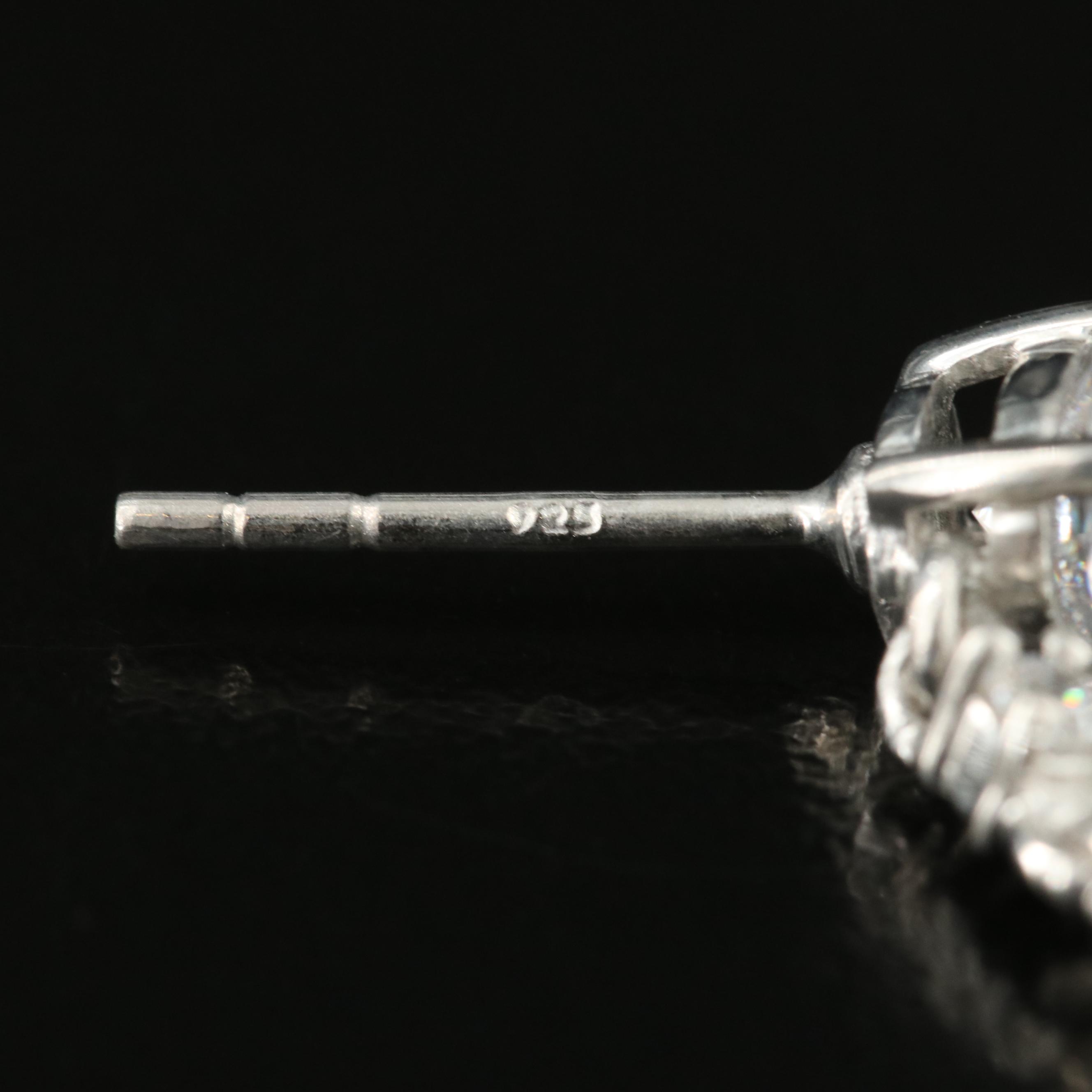 Sterling Cubic Zirconia Earrings