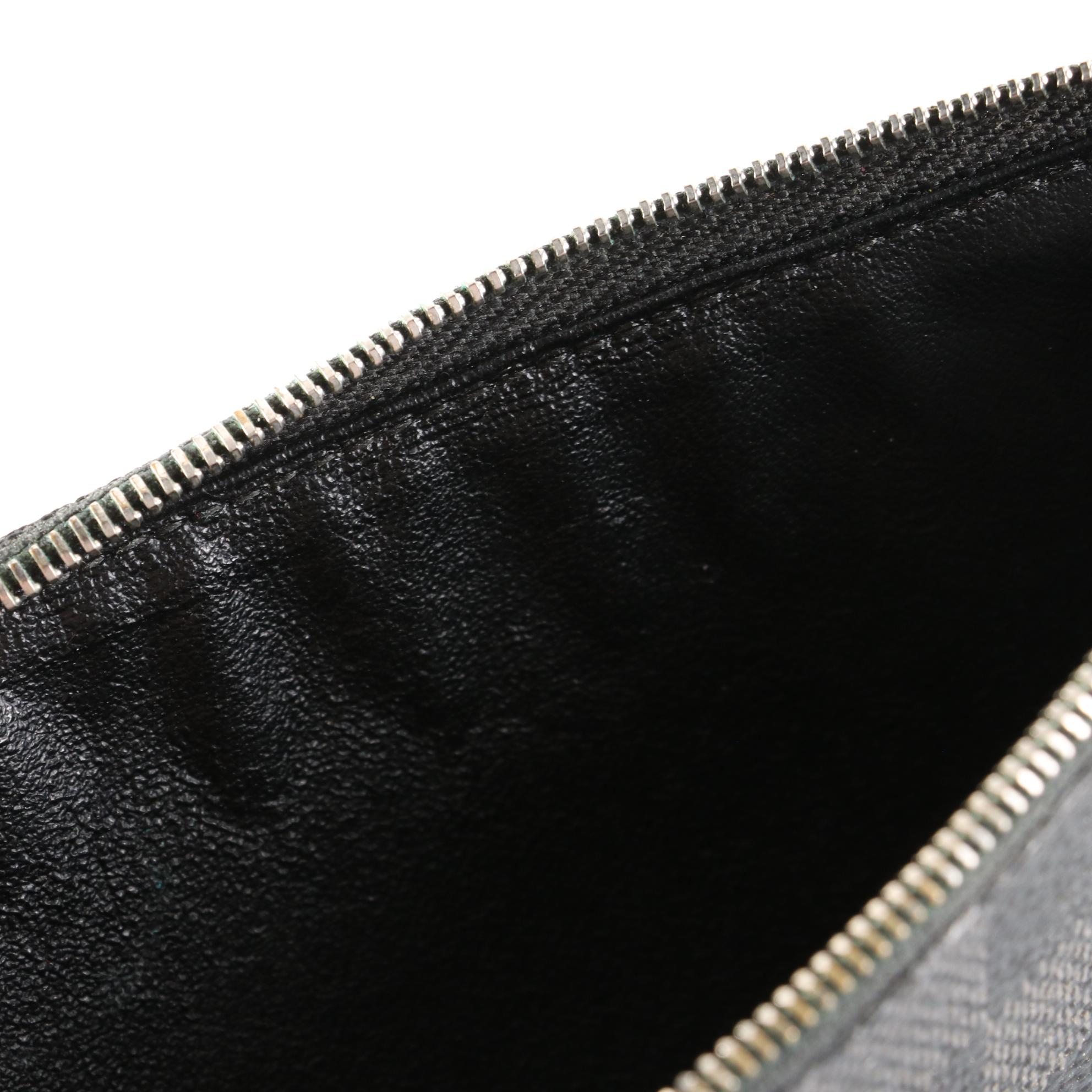 Louis Vuitton Long Modulable Wallet in Damier Graphite Canvas