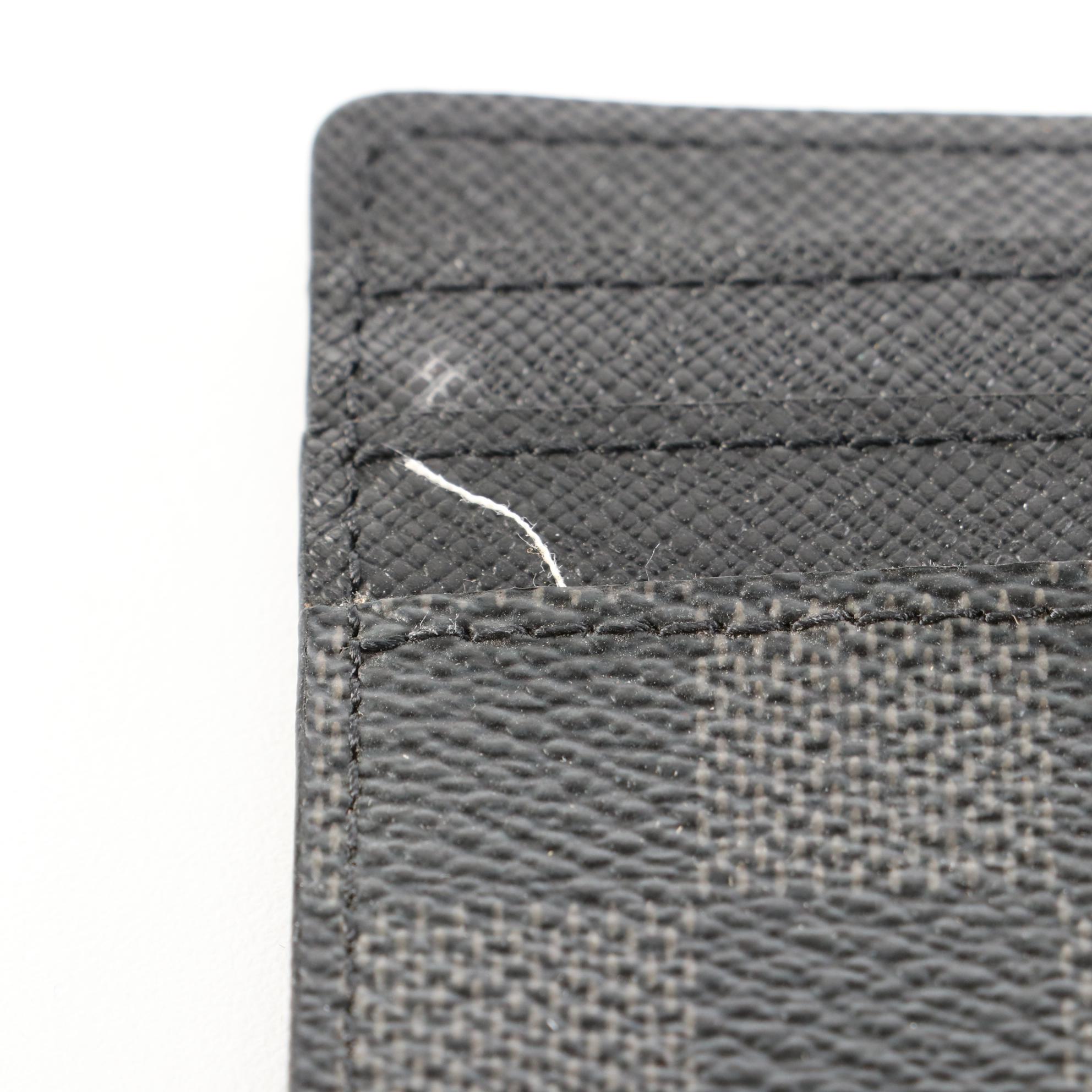 Louis Vuitton Long Modulable Wallet in Damier Graphite Canvas