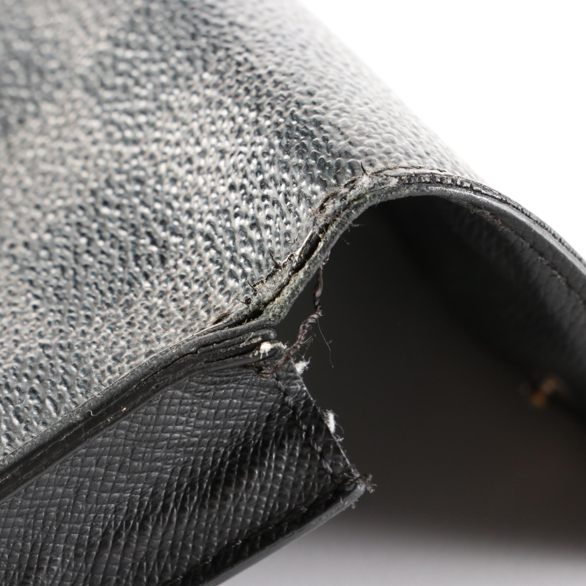 Louis Vuitton Long Modulable Wallet in Damier Graphite Canvas