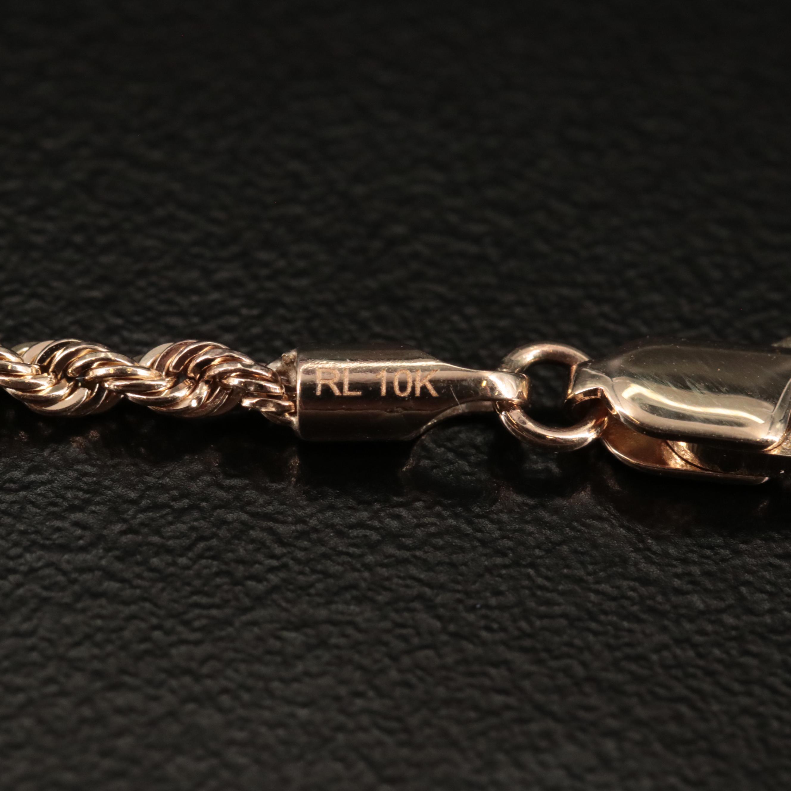 14K Two Chain Layered Necklace