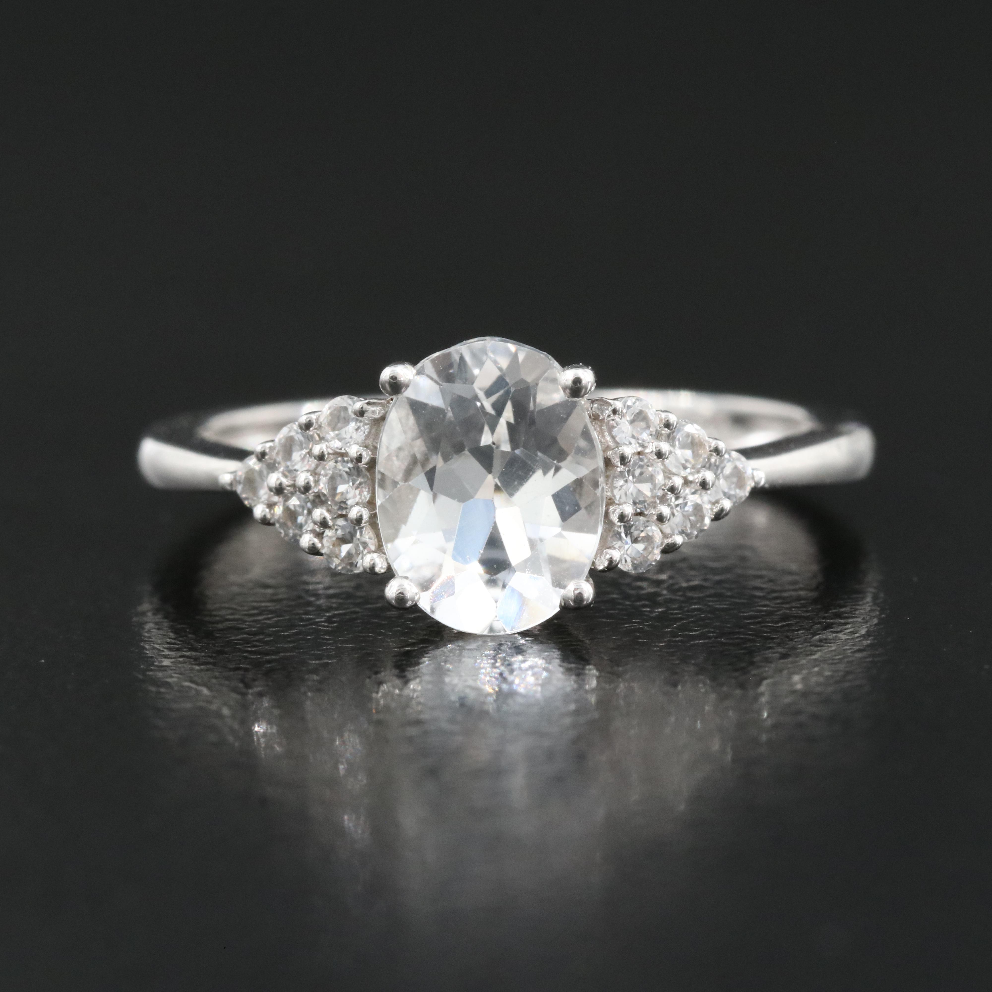 Sterling Sapphire Ring